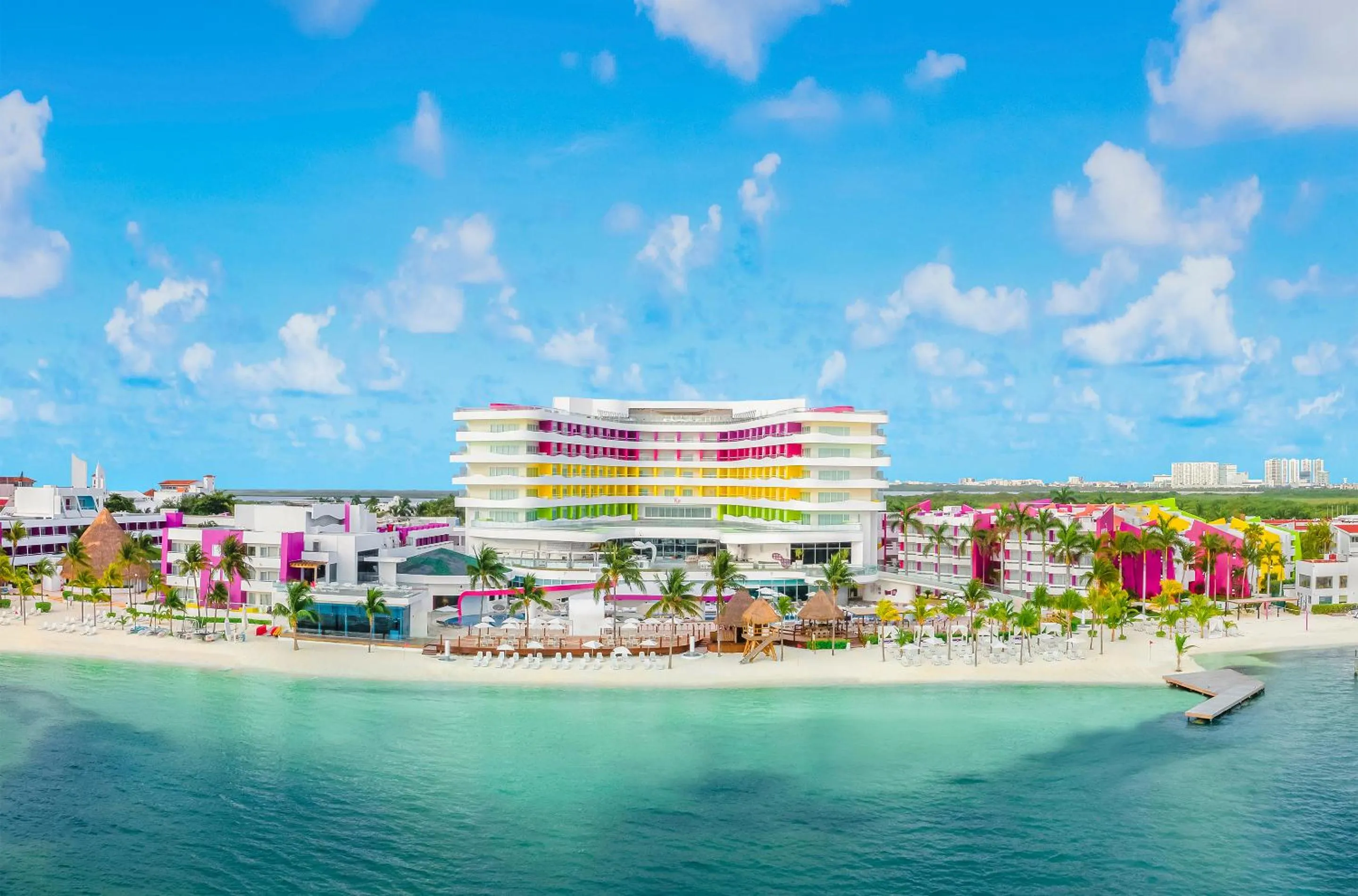 Property building in Temptation Cancun Resort - All Inclusive - Adults Only