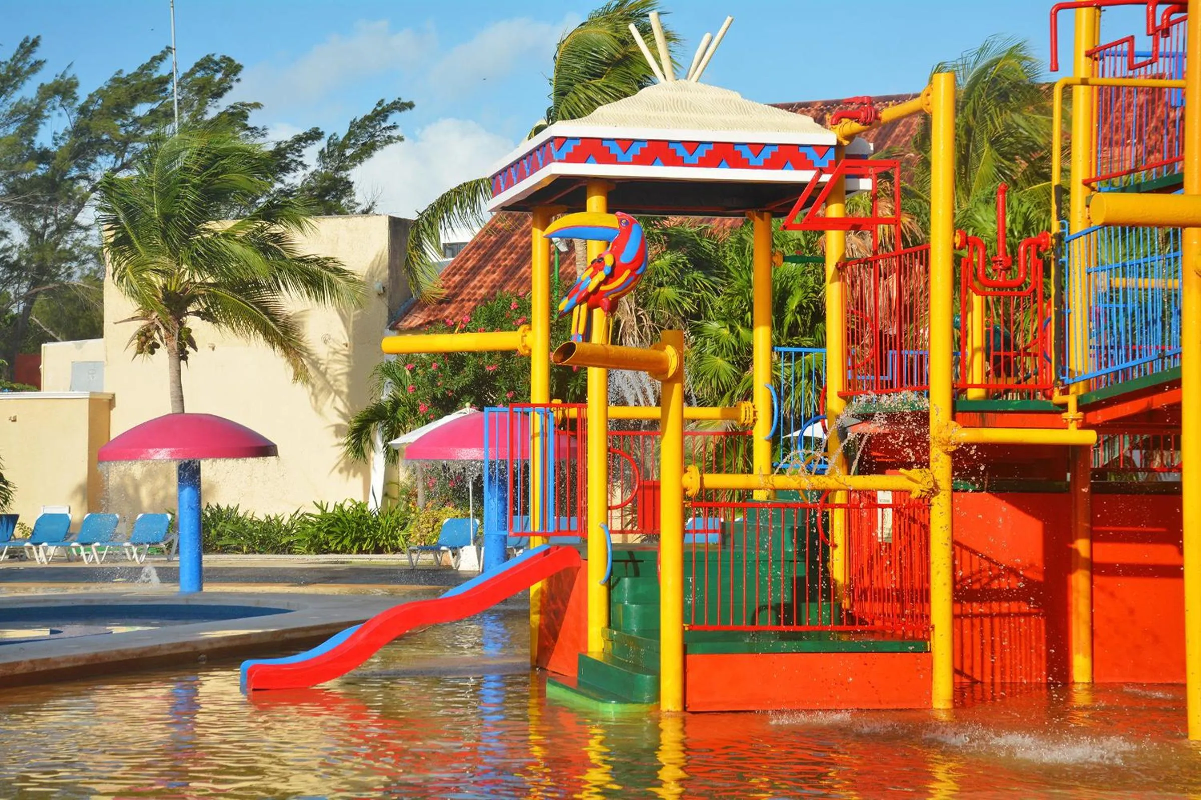 Aqua park in All Ritmo Cancun Resort & Water Park