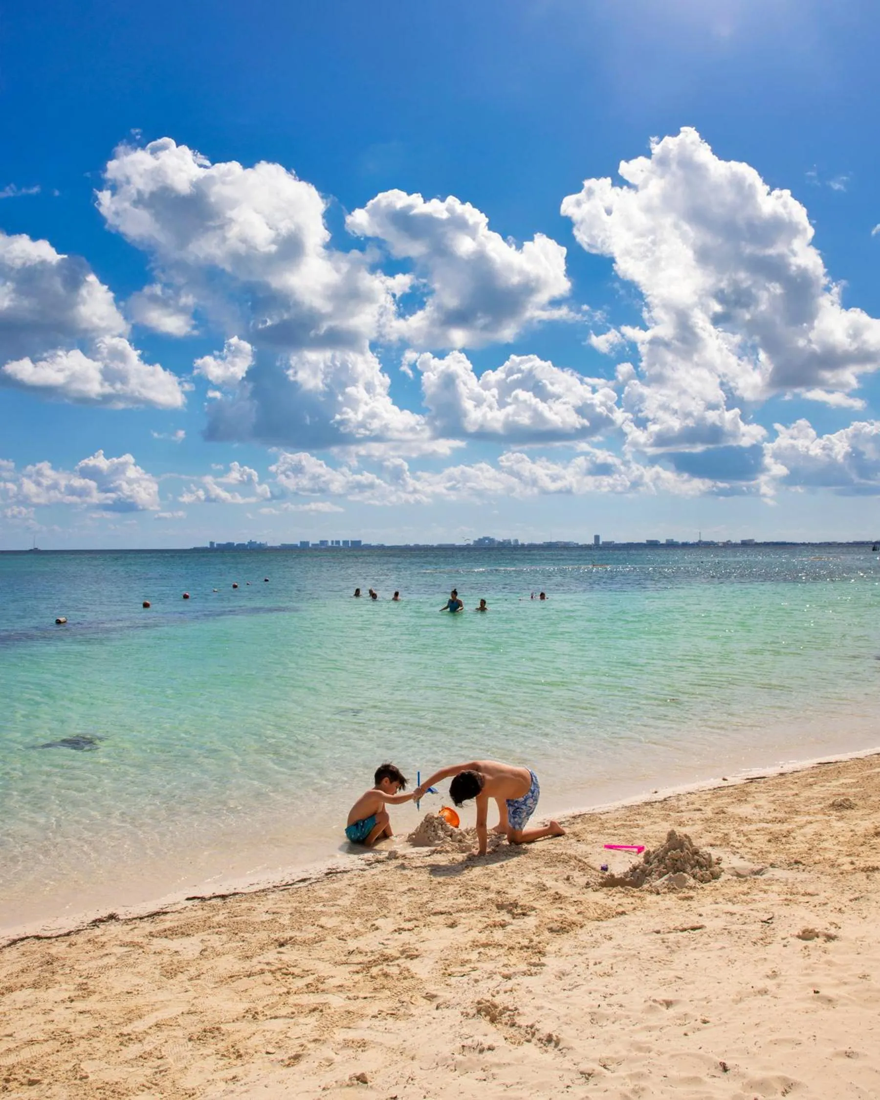 Beach in All Ritmo Cancun Resort & Water Park