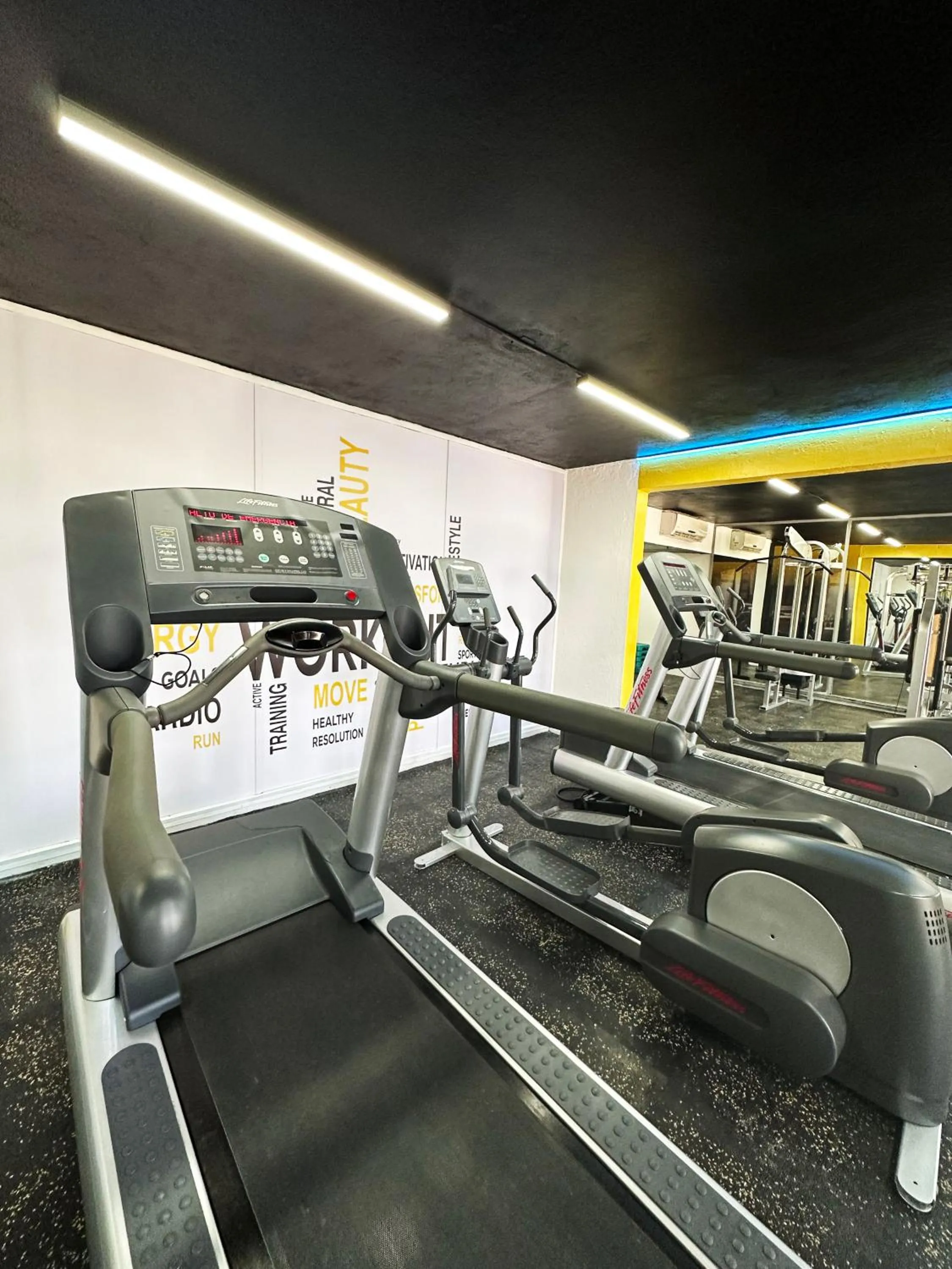 Fitness centre/facilities in All Ritmo Cancun Resort & Water Park