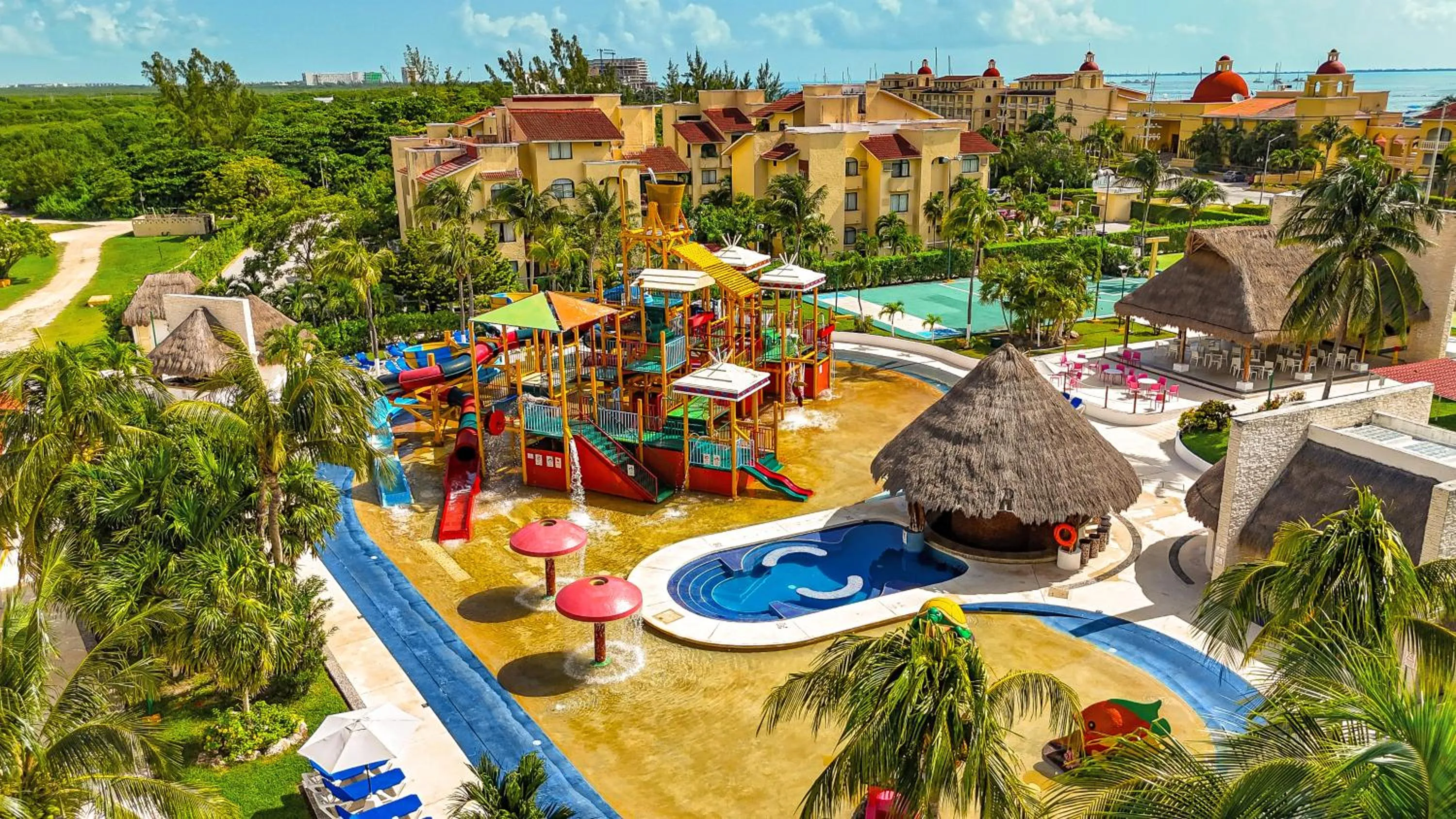 Aqua park in All Ritmo Cancun Resort & Water Park