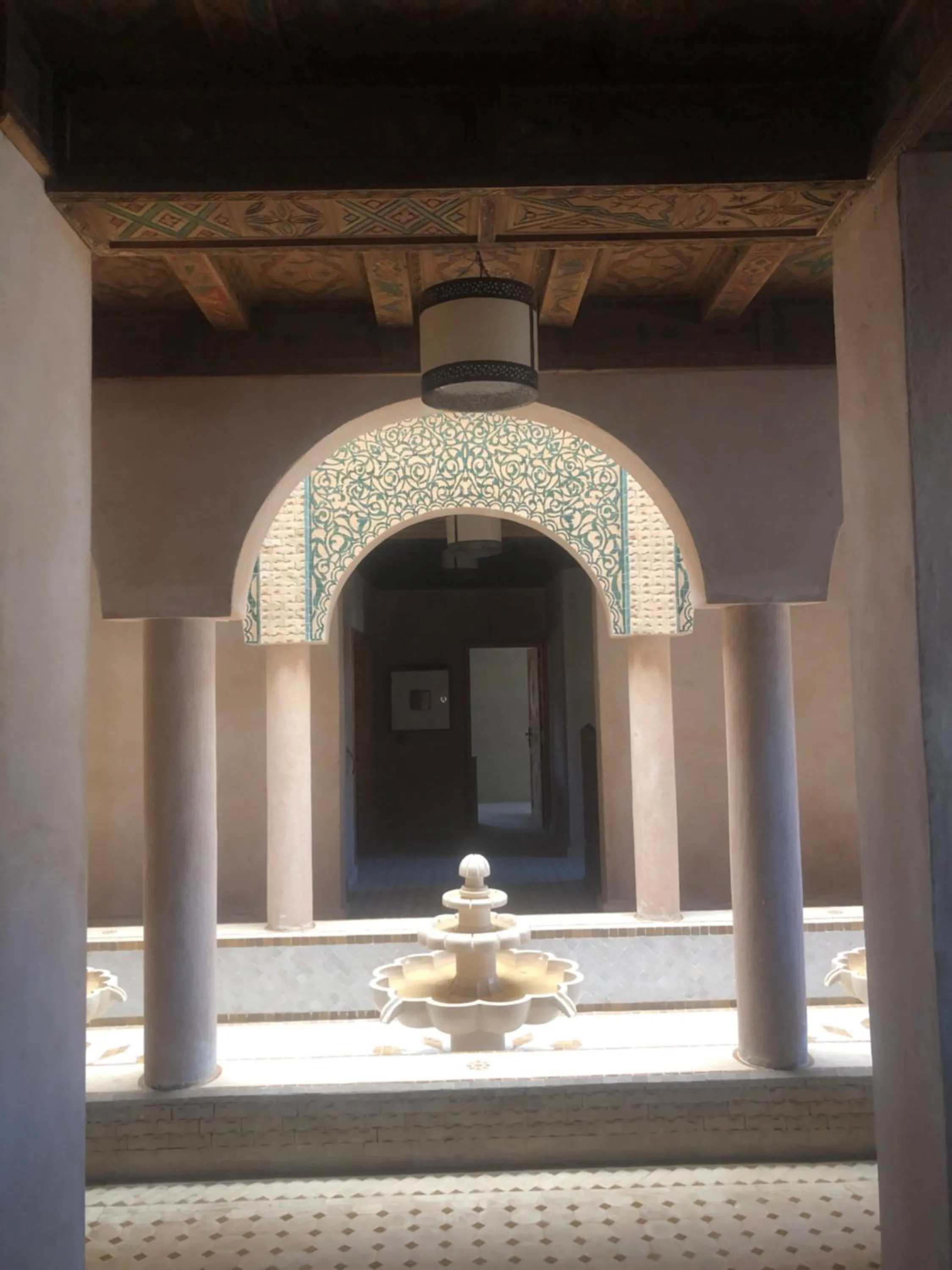 Patio in Desert Villa Boutique Hotel Merzouga