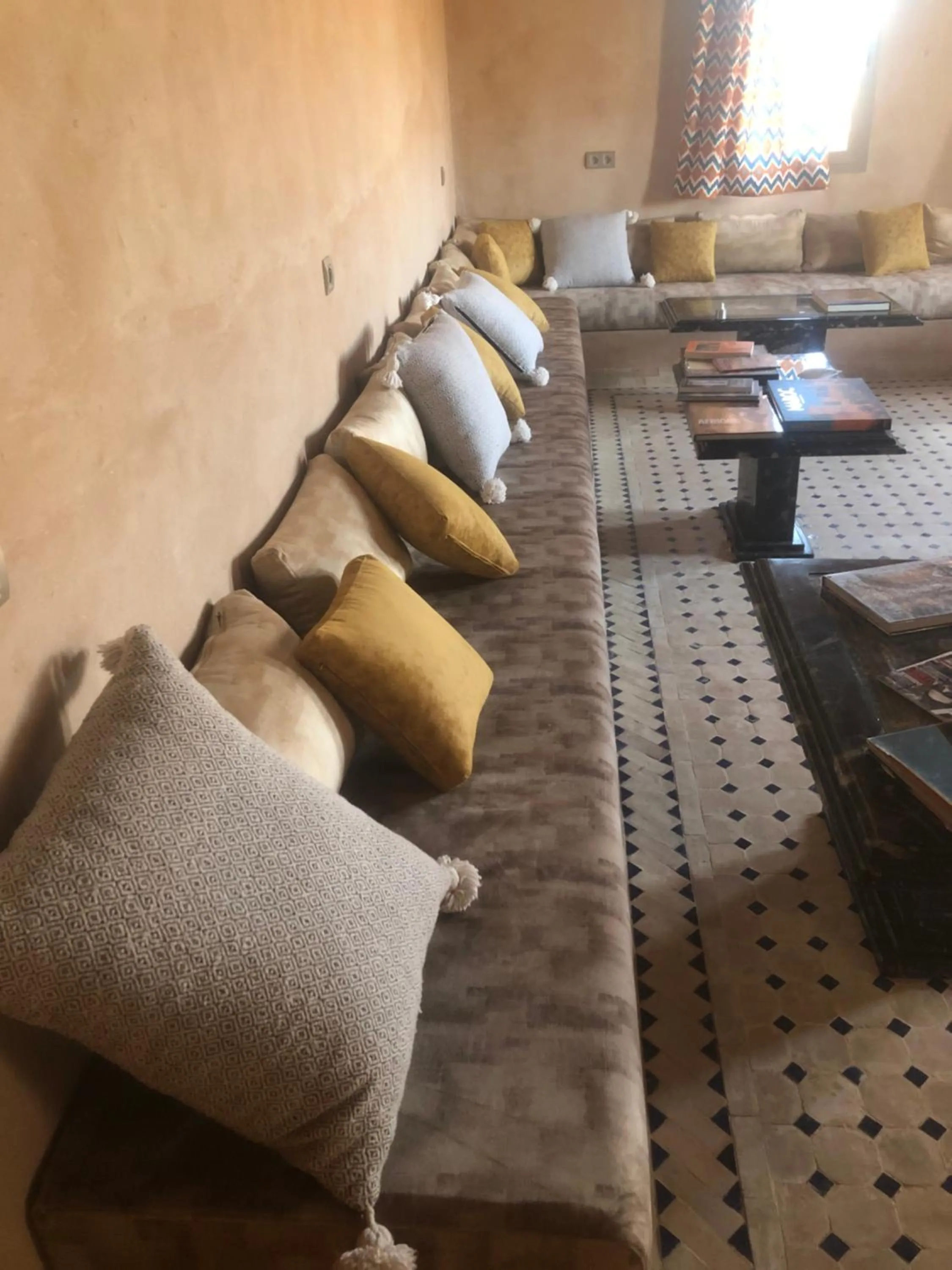 Living room in Desert Villa Boutique Hotel Merzouga