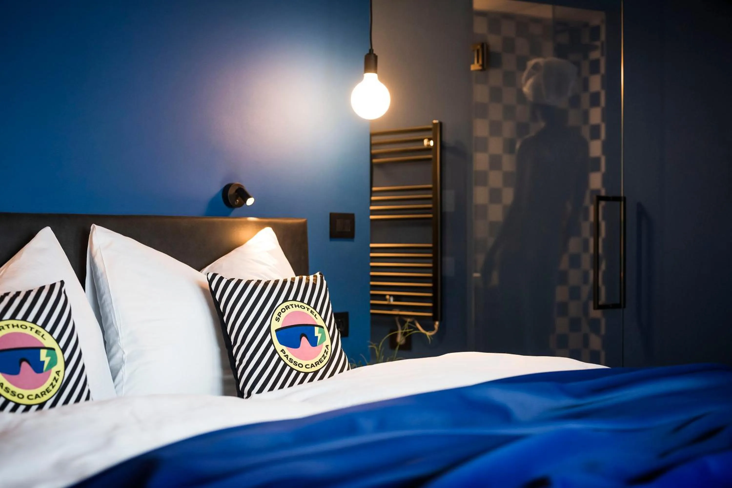 Bed in Sport Hotel Passo Carezza