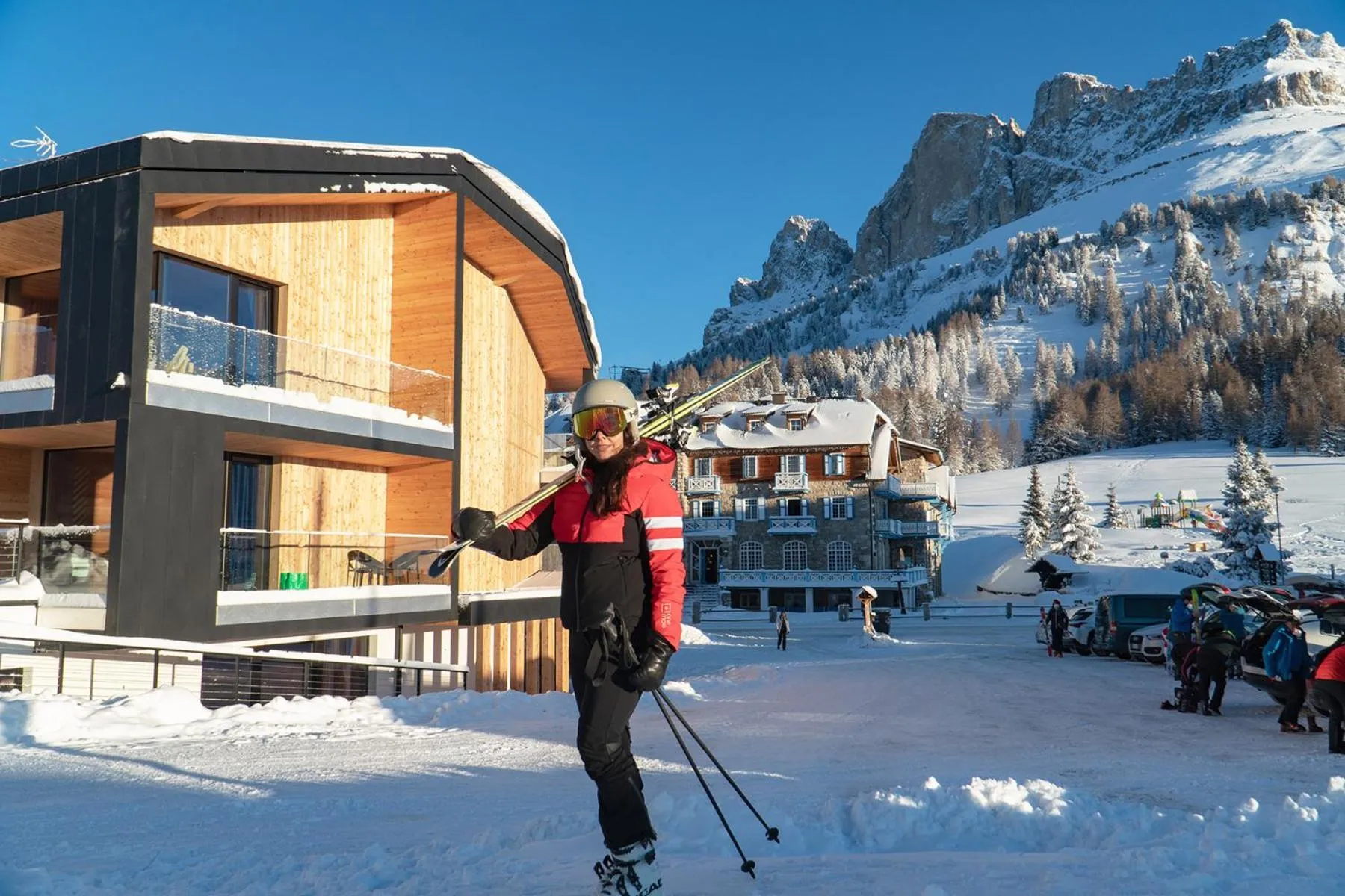 Property building in Sport Hotel Passo Carezza