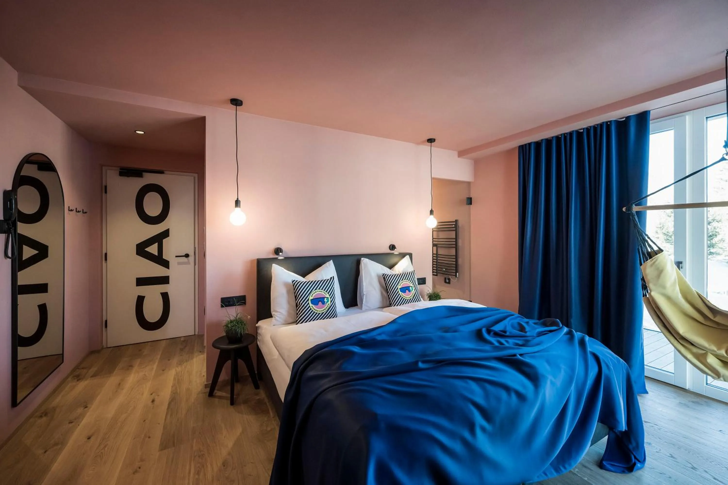 Bed in Sport Hotel Passo Carezza