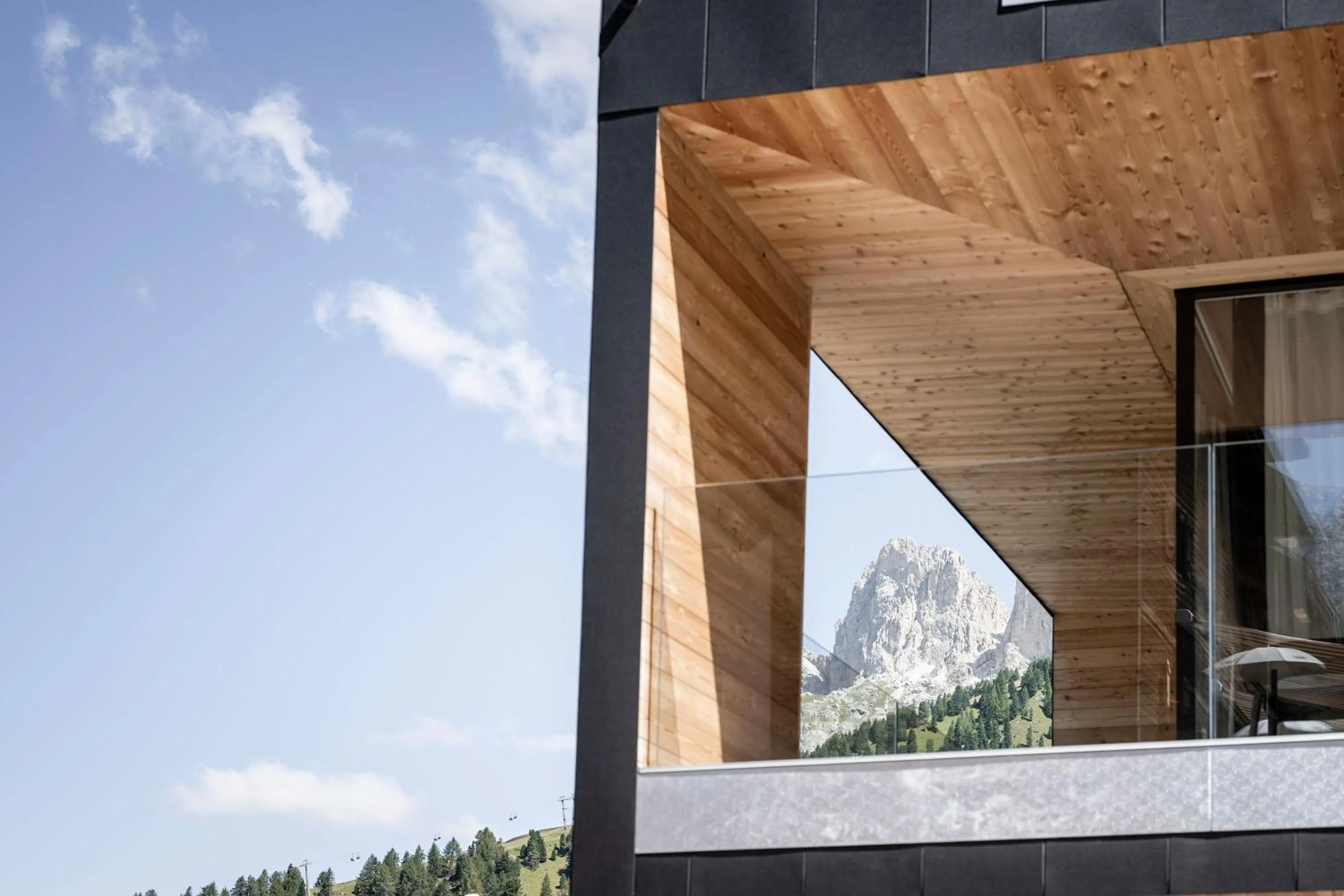 Mountain view in Sport Hotel Passo Carezza