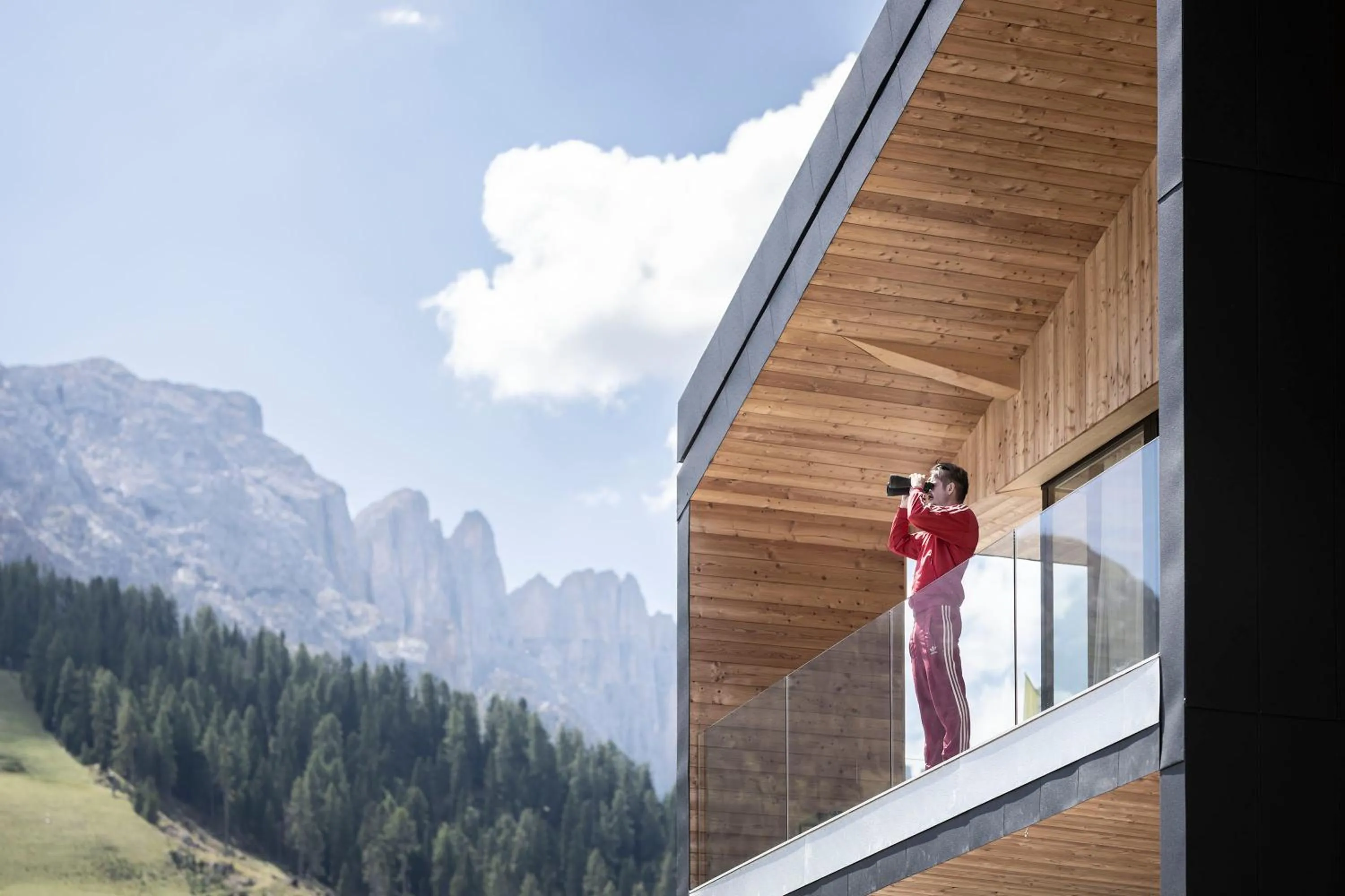 Balcony/Terrace in Sport Hotel Passo Carezza