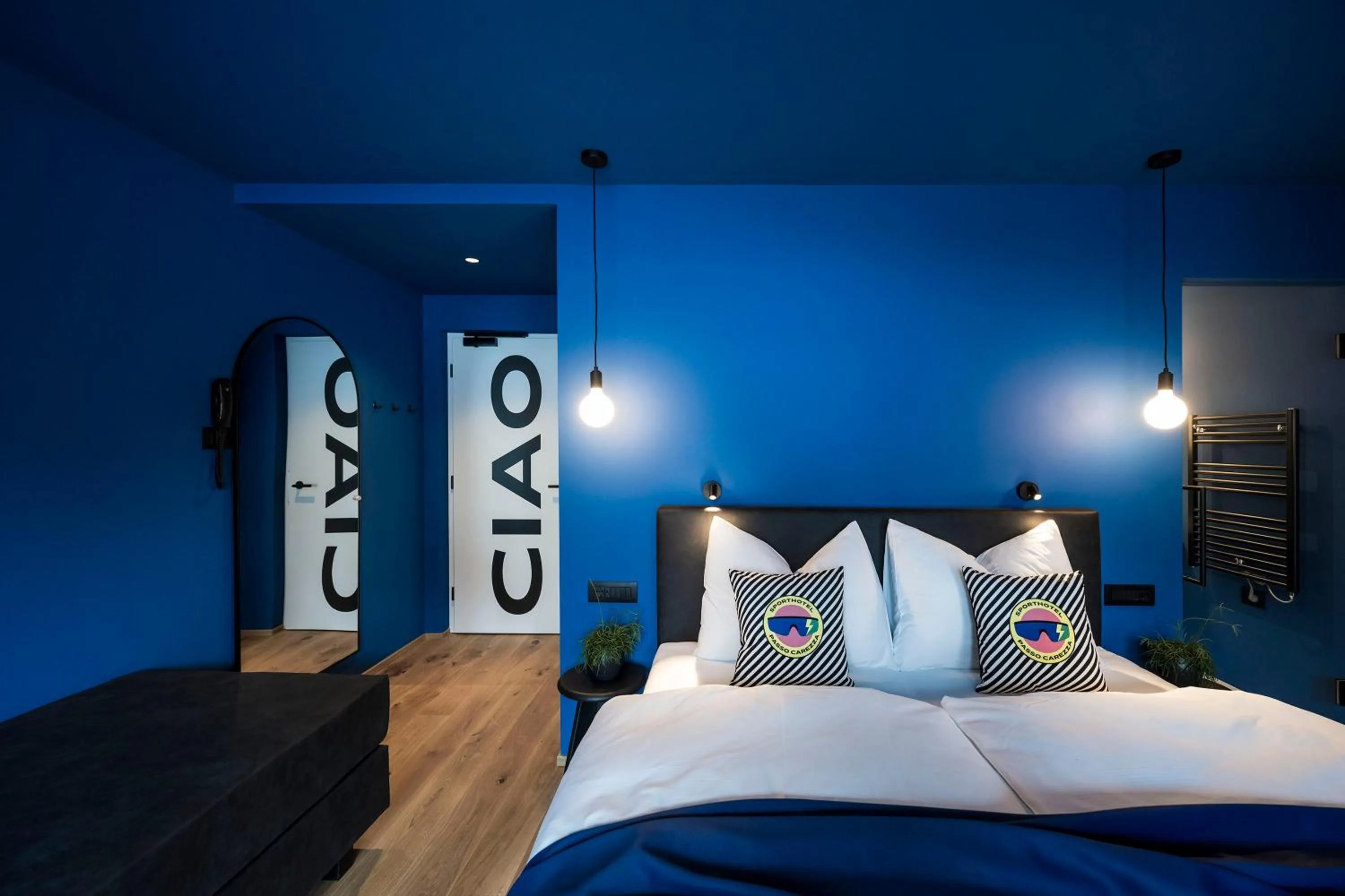 Bed in Sport Hotel Passo Carezza