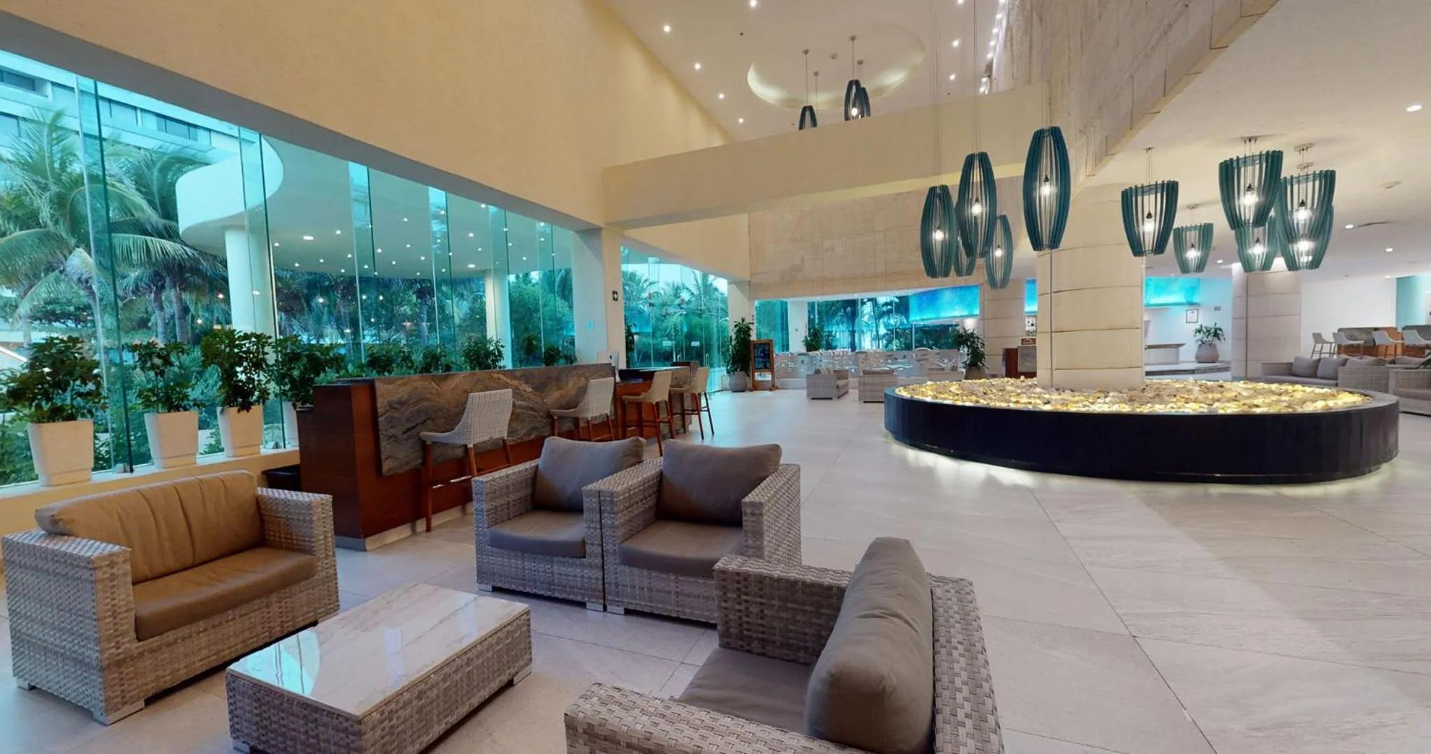 Lobby or reception in Park Royal Beach Cancun - All Inclusive