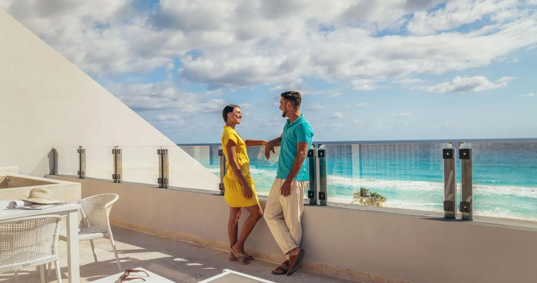 Balcony/Terrace in Park Royal Beach Cancun - All Inclusive