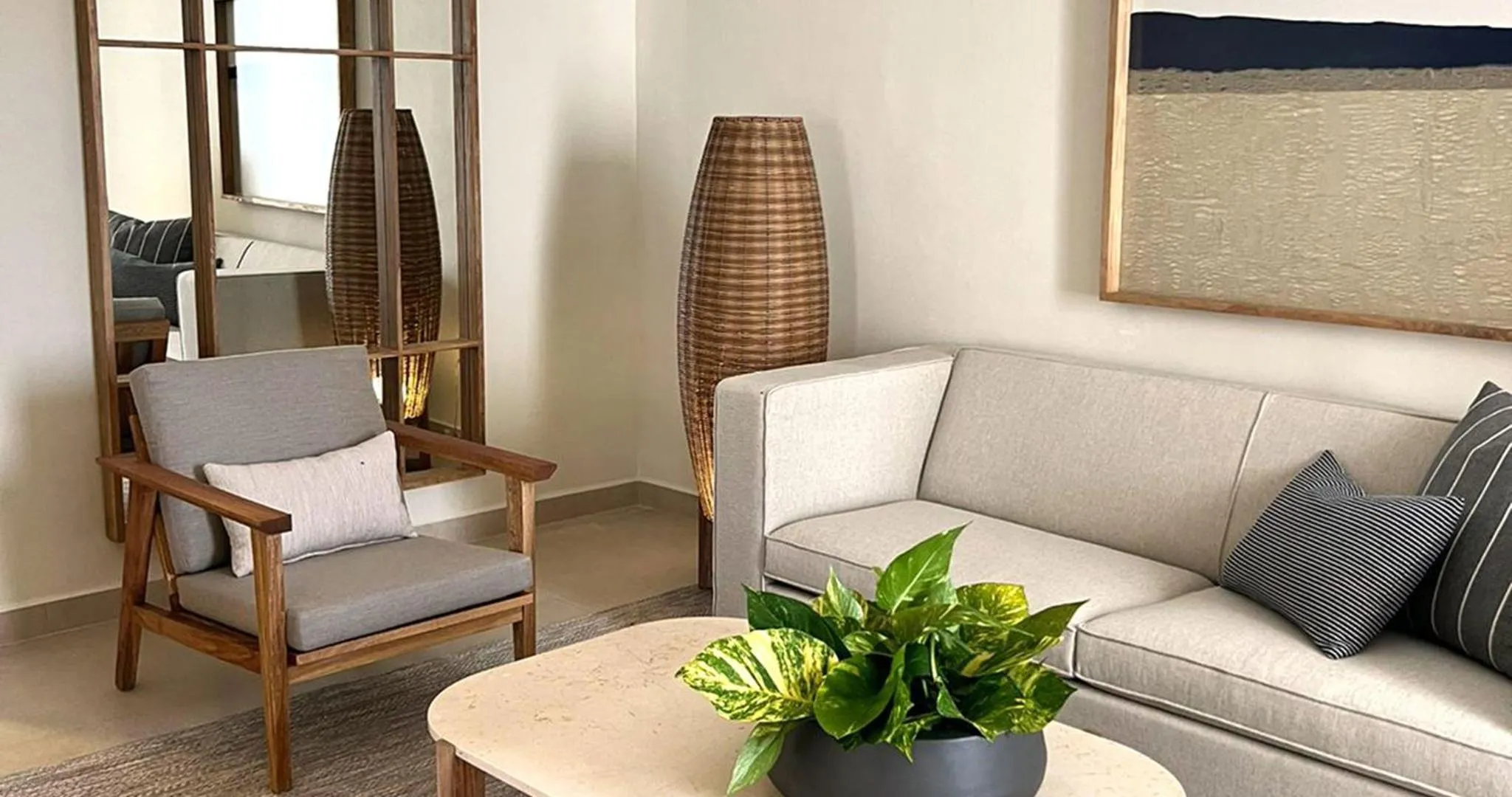 Living room in Park Royal Beach Acapulco - All Inclusive