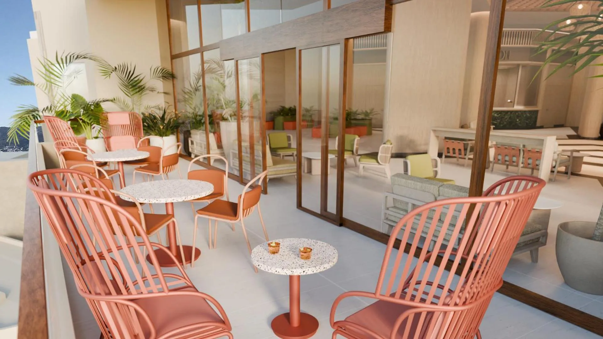 Balcony/Terrace in Park Royal Beach Acapulco - All Inclusive