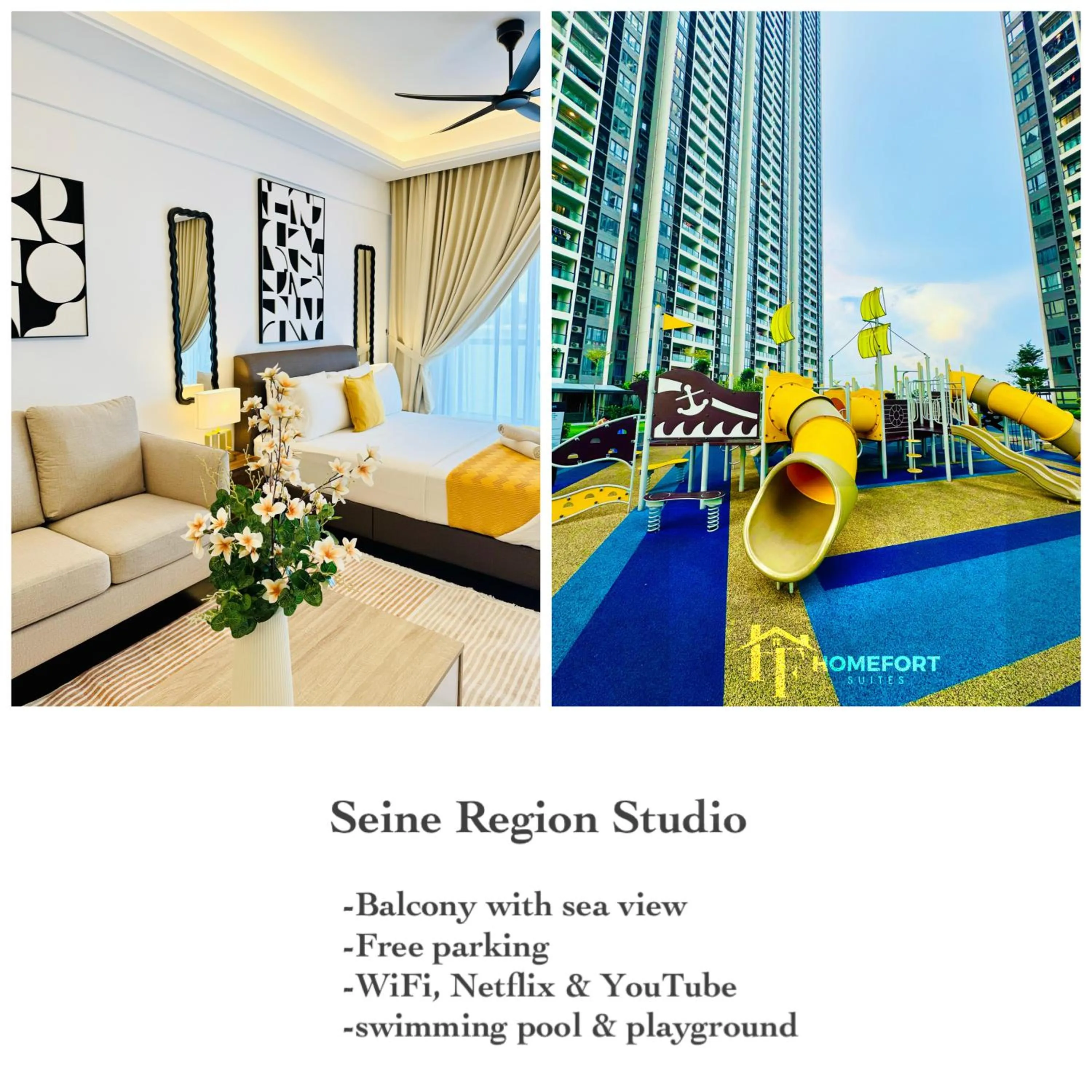 Children play ground in R&F PRINCESS COVE BY HOMEFORT SUITES