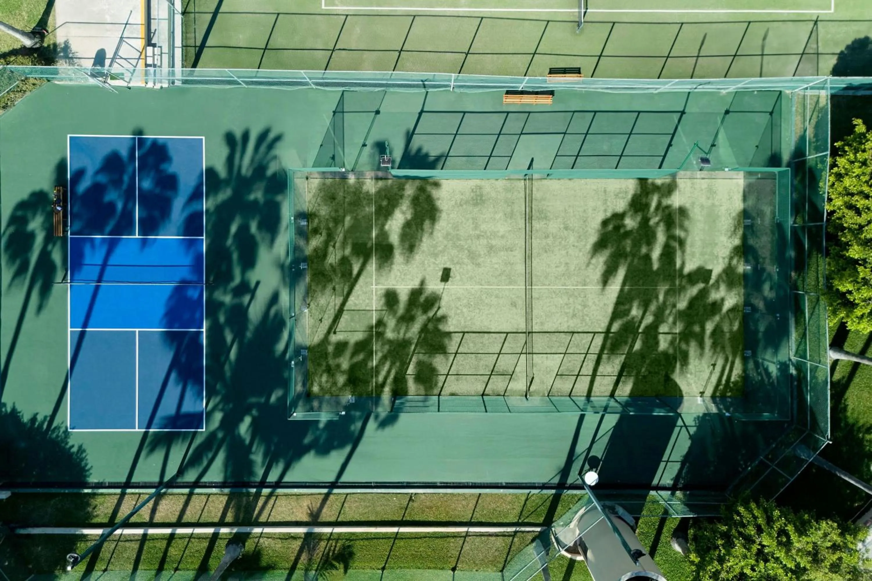 Tennis court in The Westin Resort & Spa, Puerto Vallarta