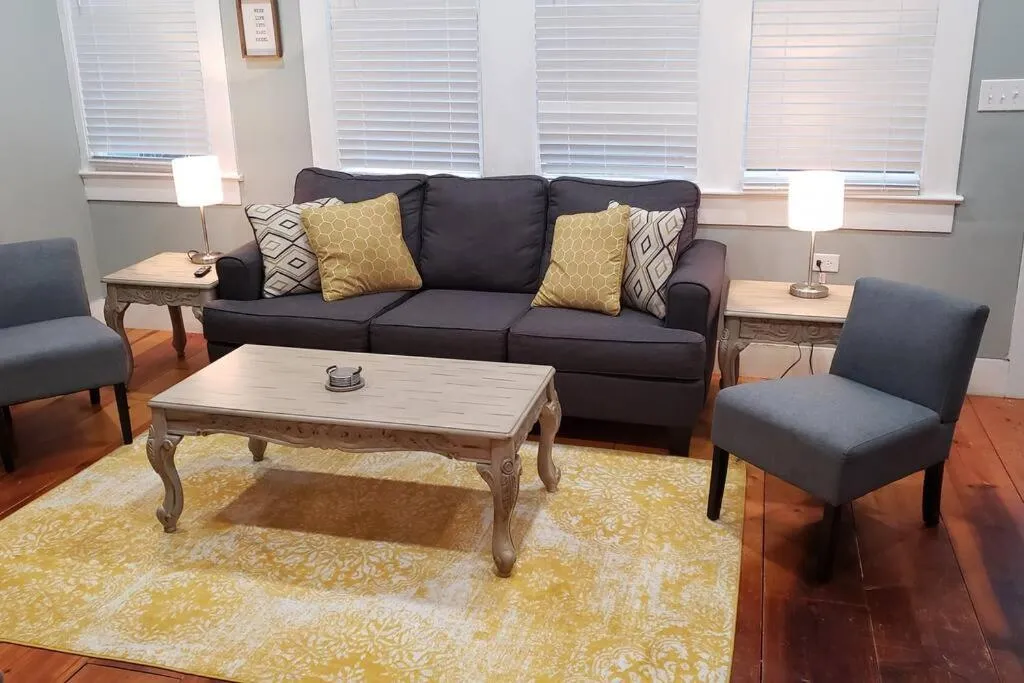 Living room in The Lafayette House