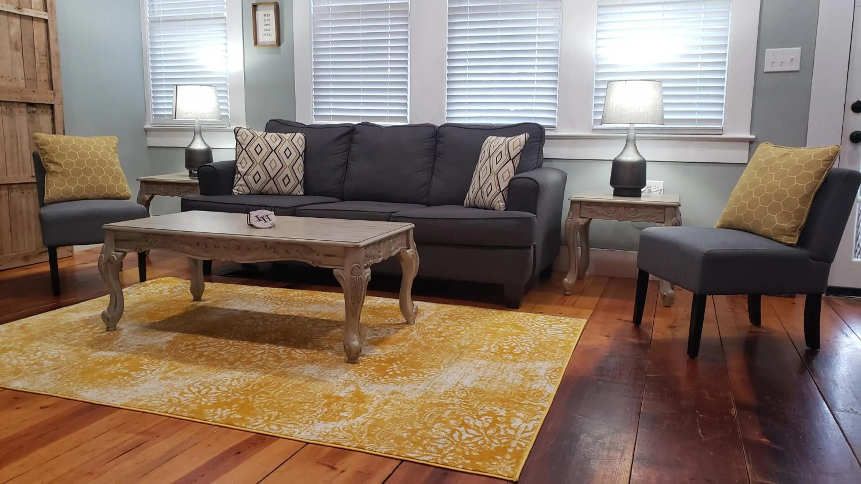 Seating area in The Lafayette House