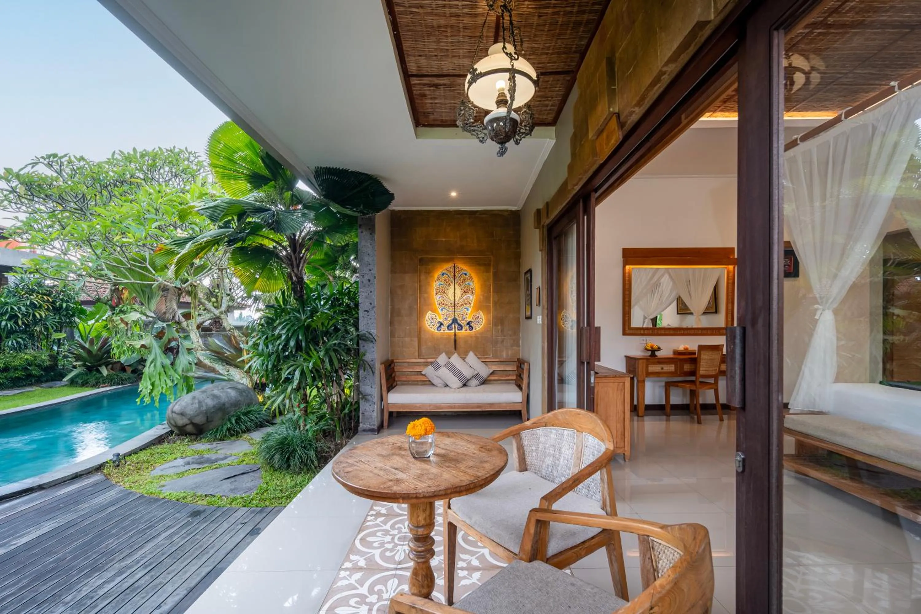 Balcony/Terrace in Govala Ubud Villas & SPA
