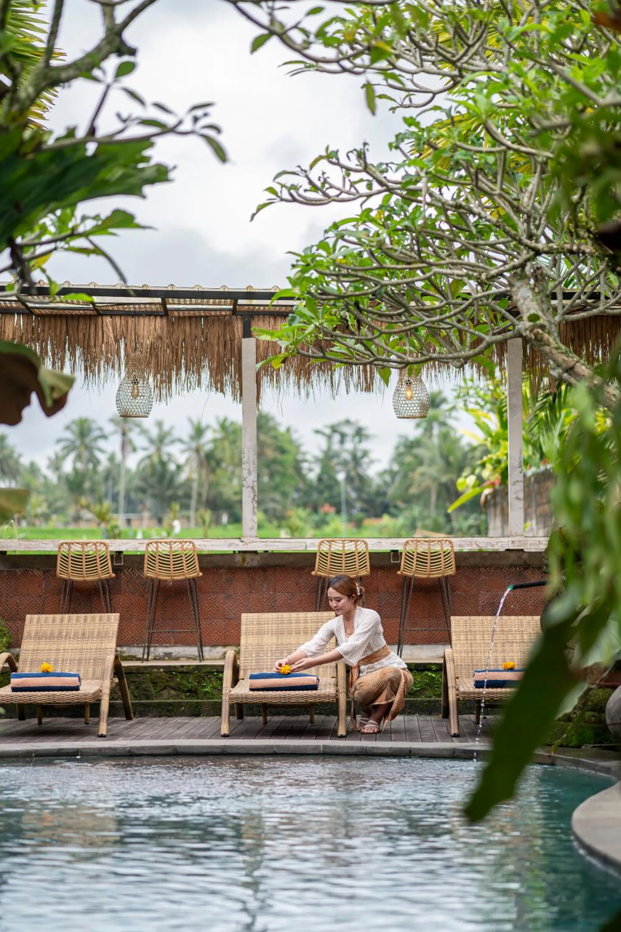 Pool view in Govala Ubud Villas & SPA