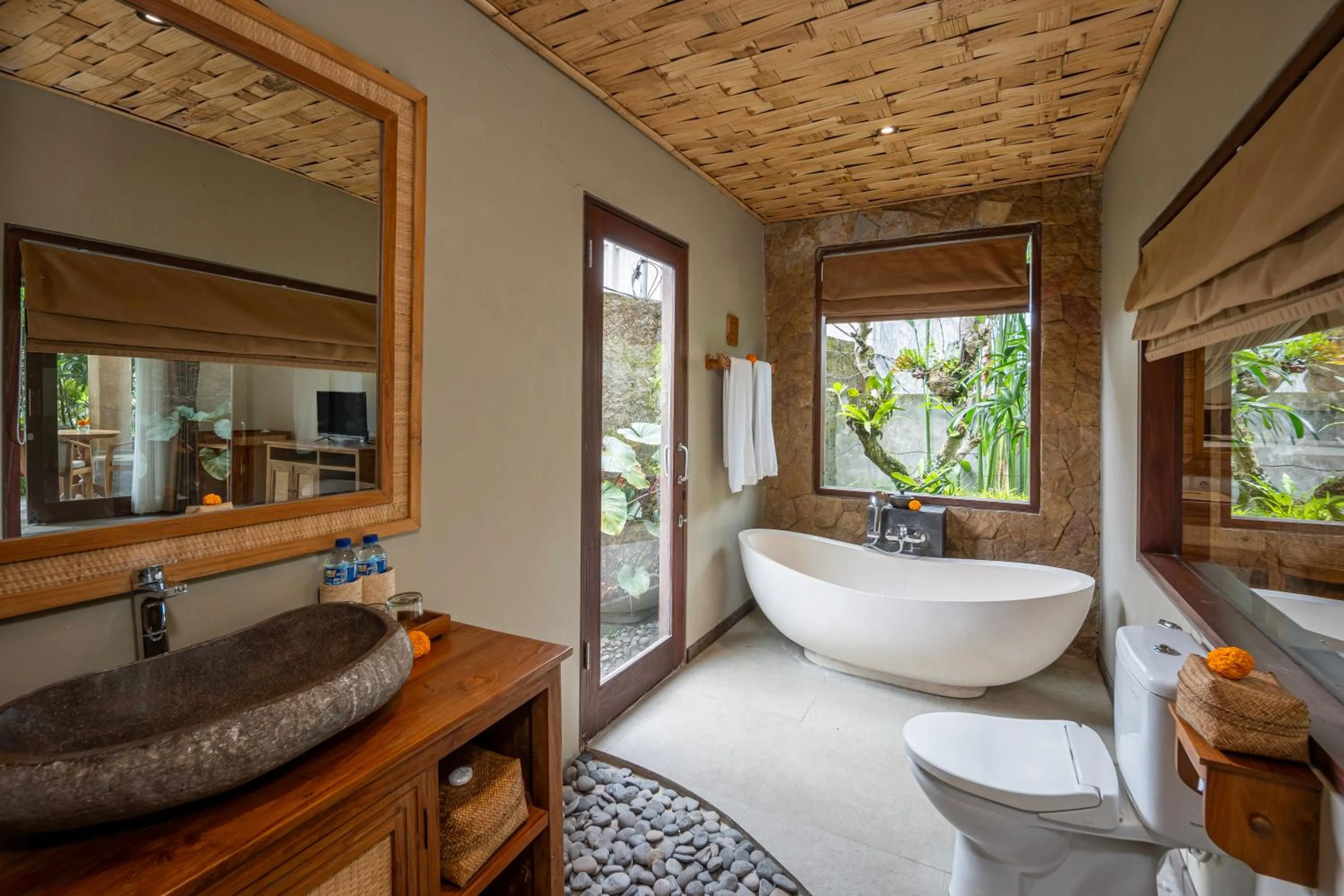 Bathroom in Govala Ubud Villas & SPA