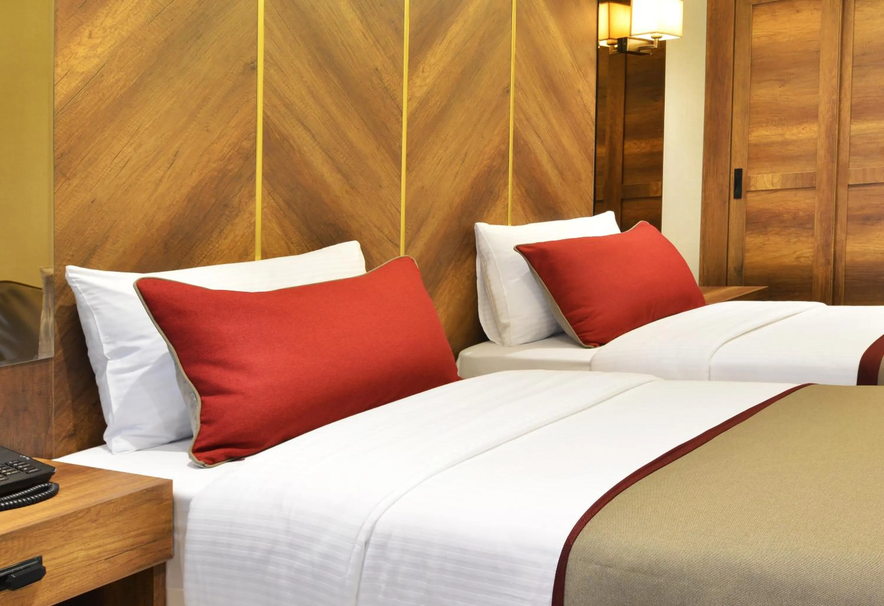 Bed in Celine Hotel Taxim