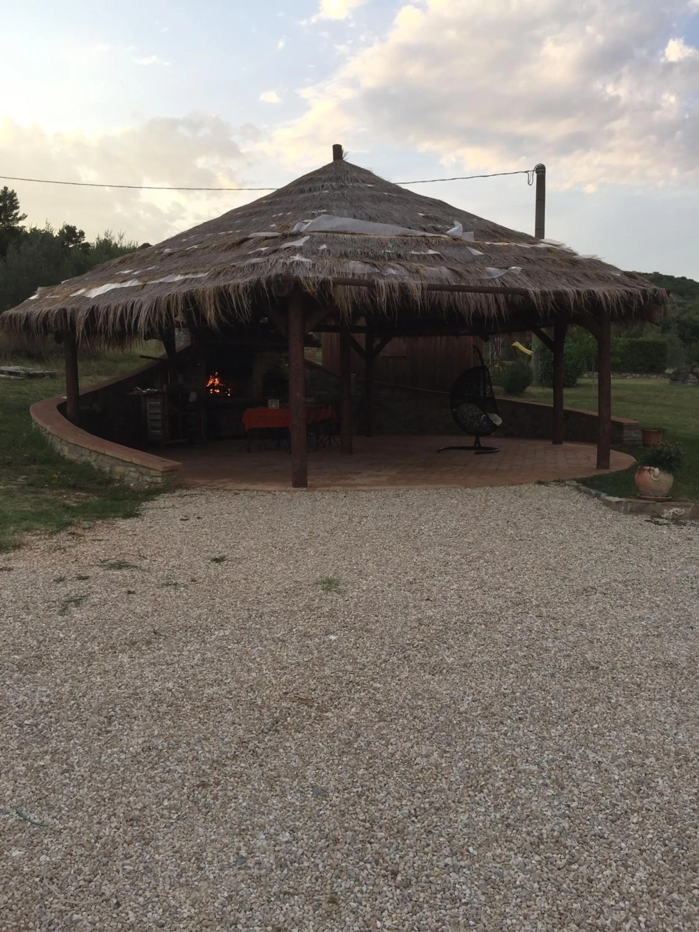 BBQ facilities in Azienda Agrituristica I Tre Casali