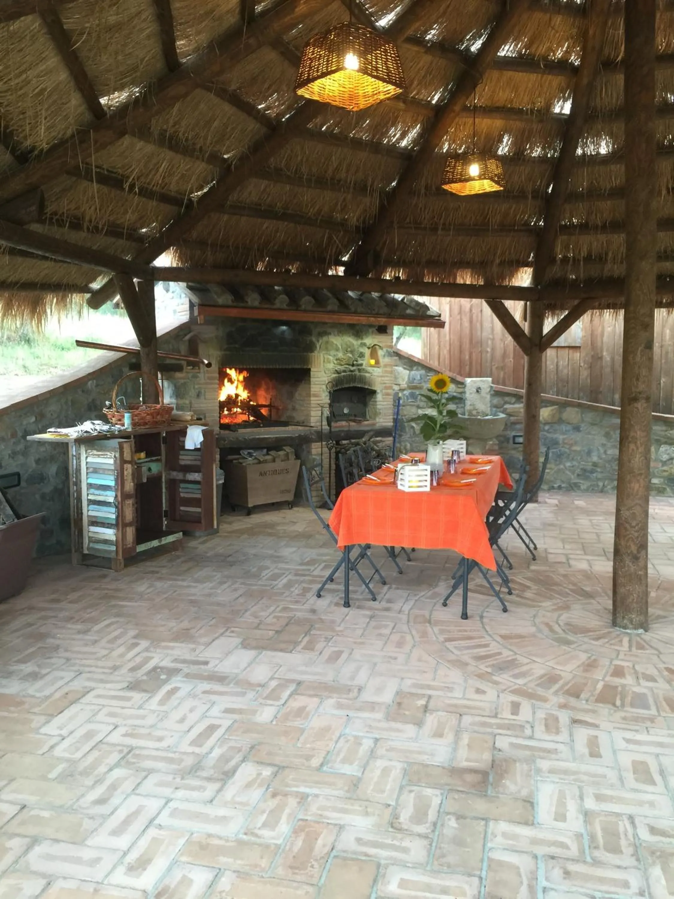 BBQ facilities in Azienda Agrituristica I Tre Casali
