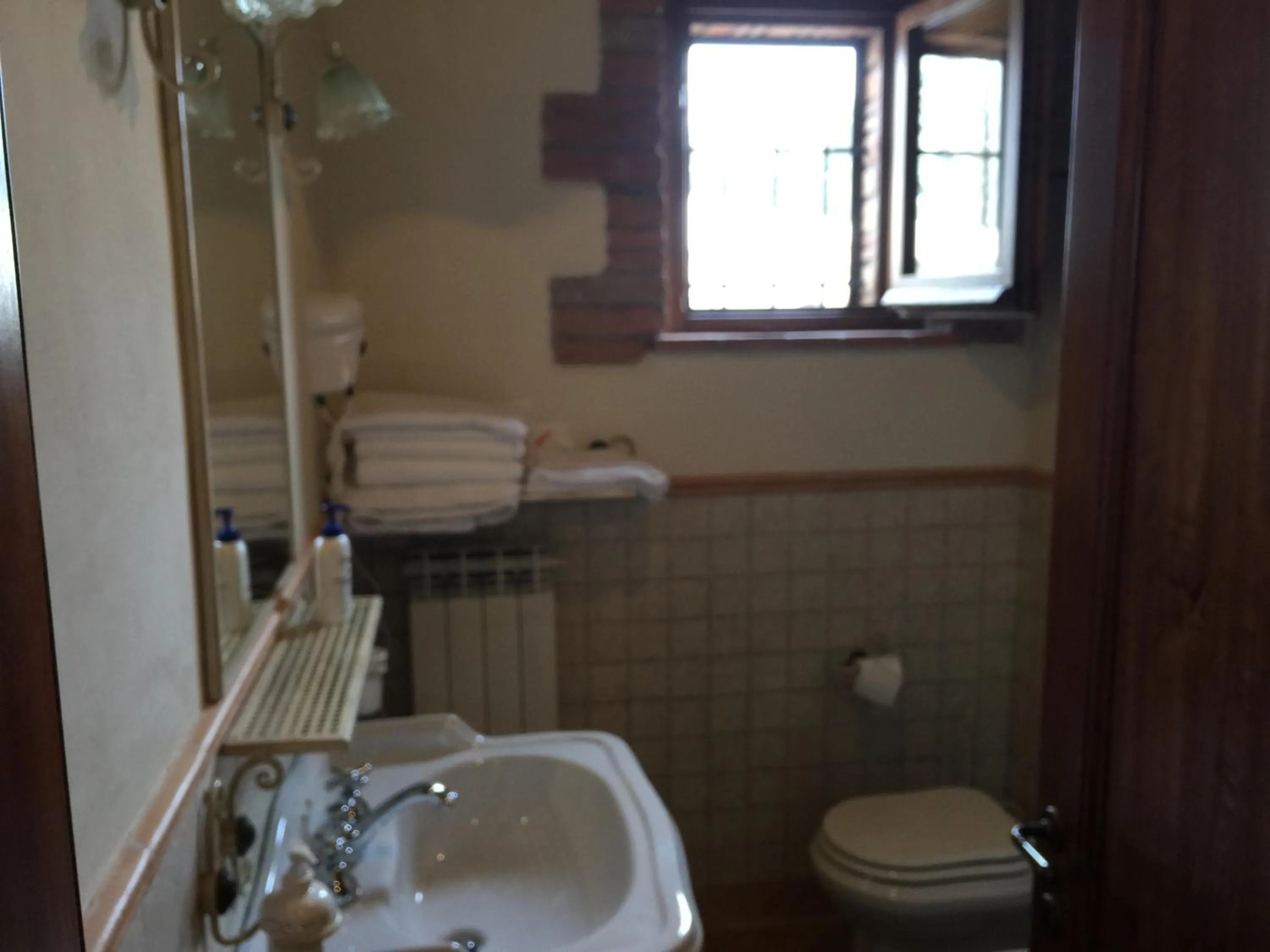 Bathroom in Azienda Agrituristica I Tre Casali