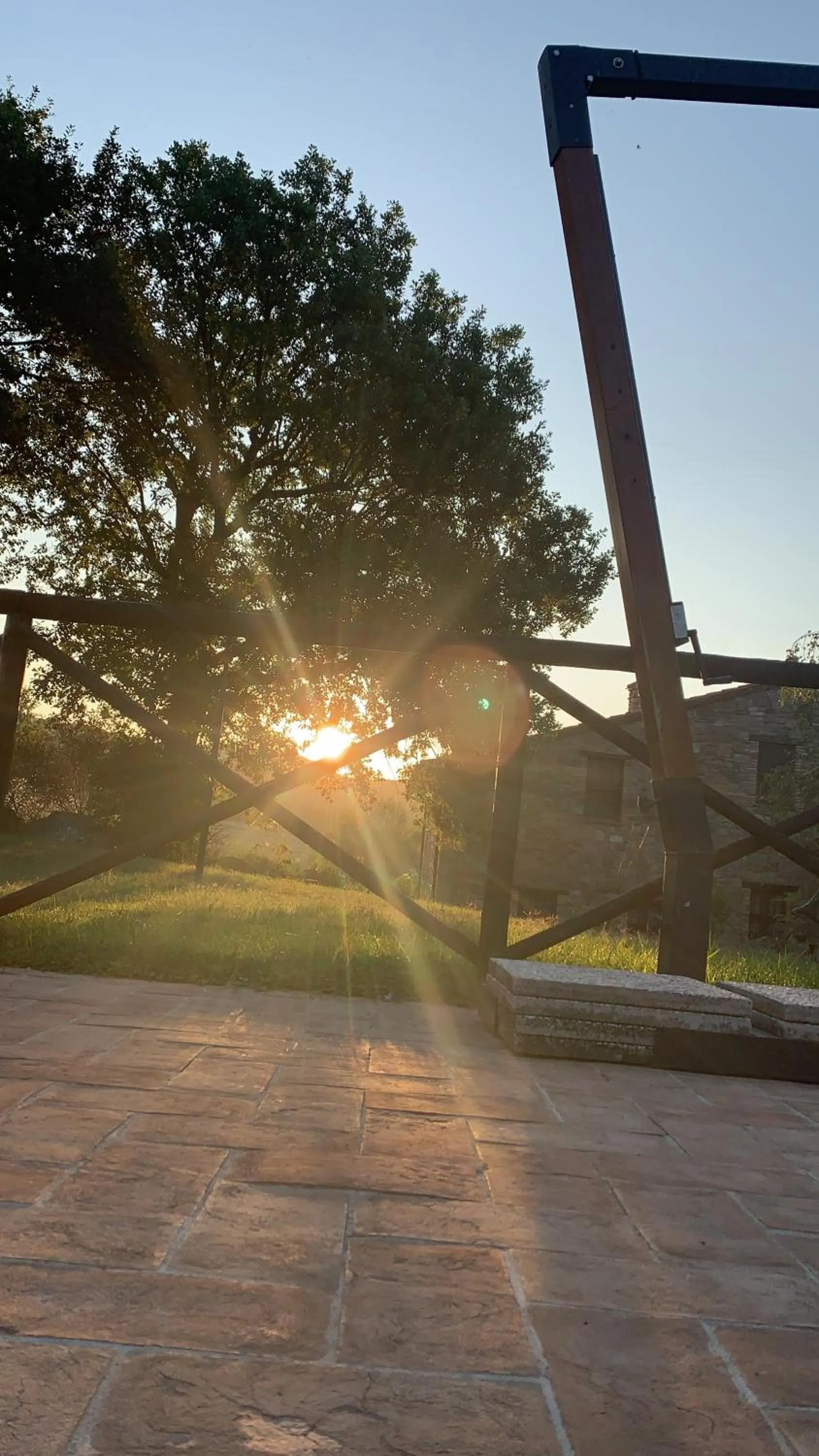 Sunrise in Azienda Agrituristica I Tre Casali