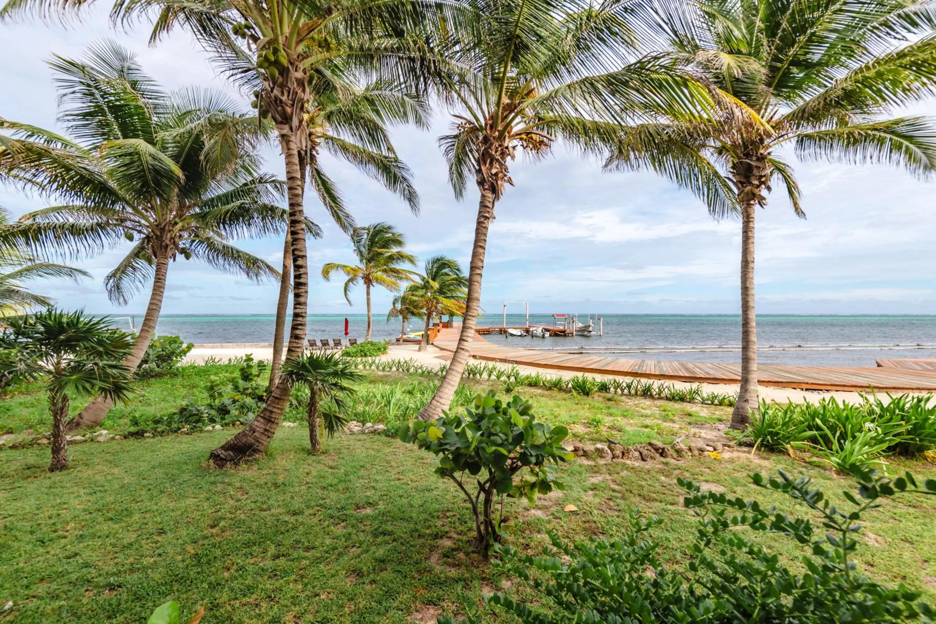 Natural landscape in Grand Caribe Belize