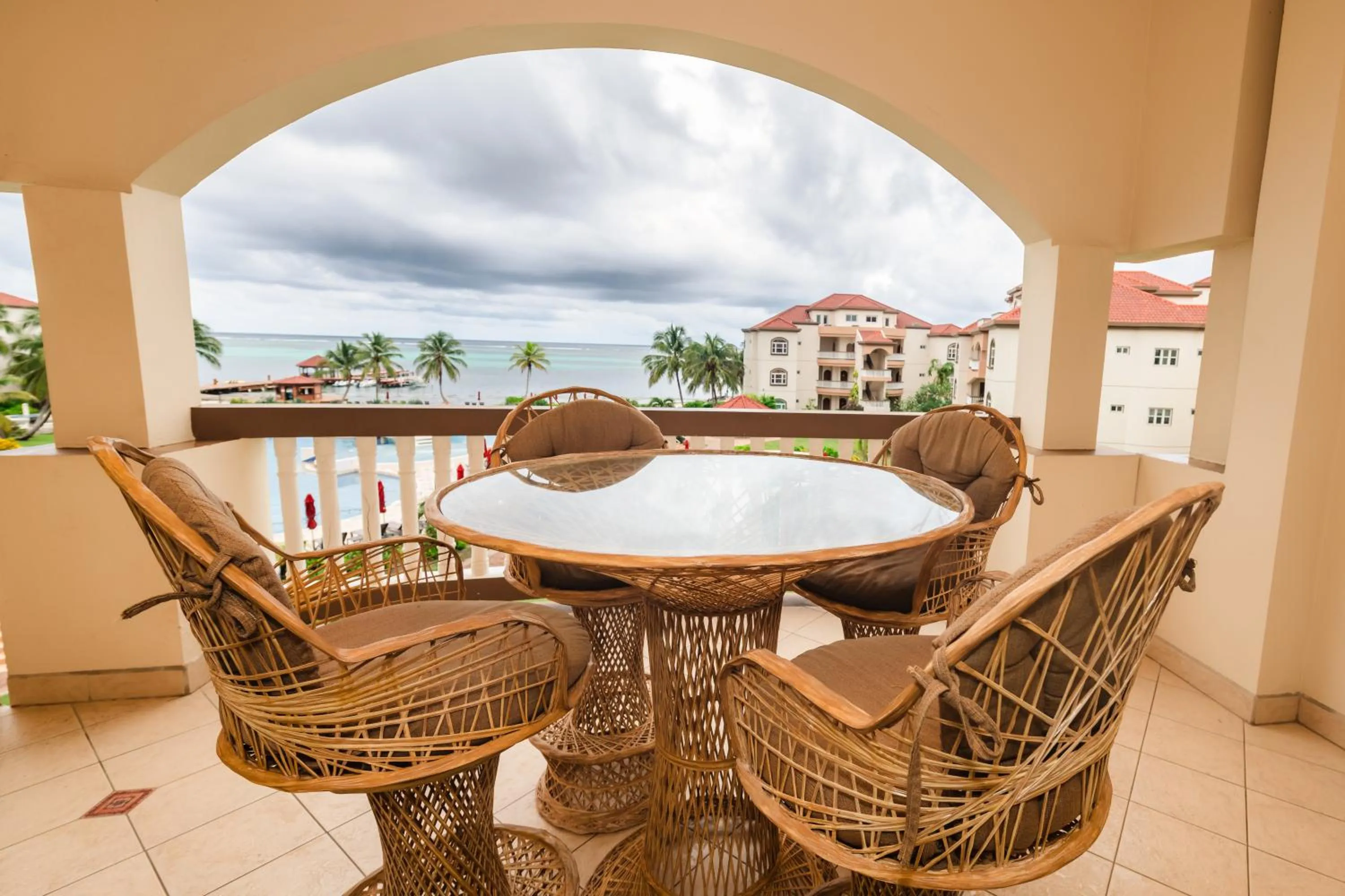 Natural landscape in Grand Caribe Belize