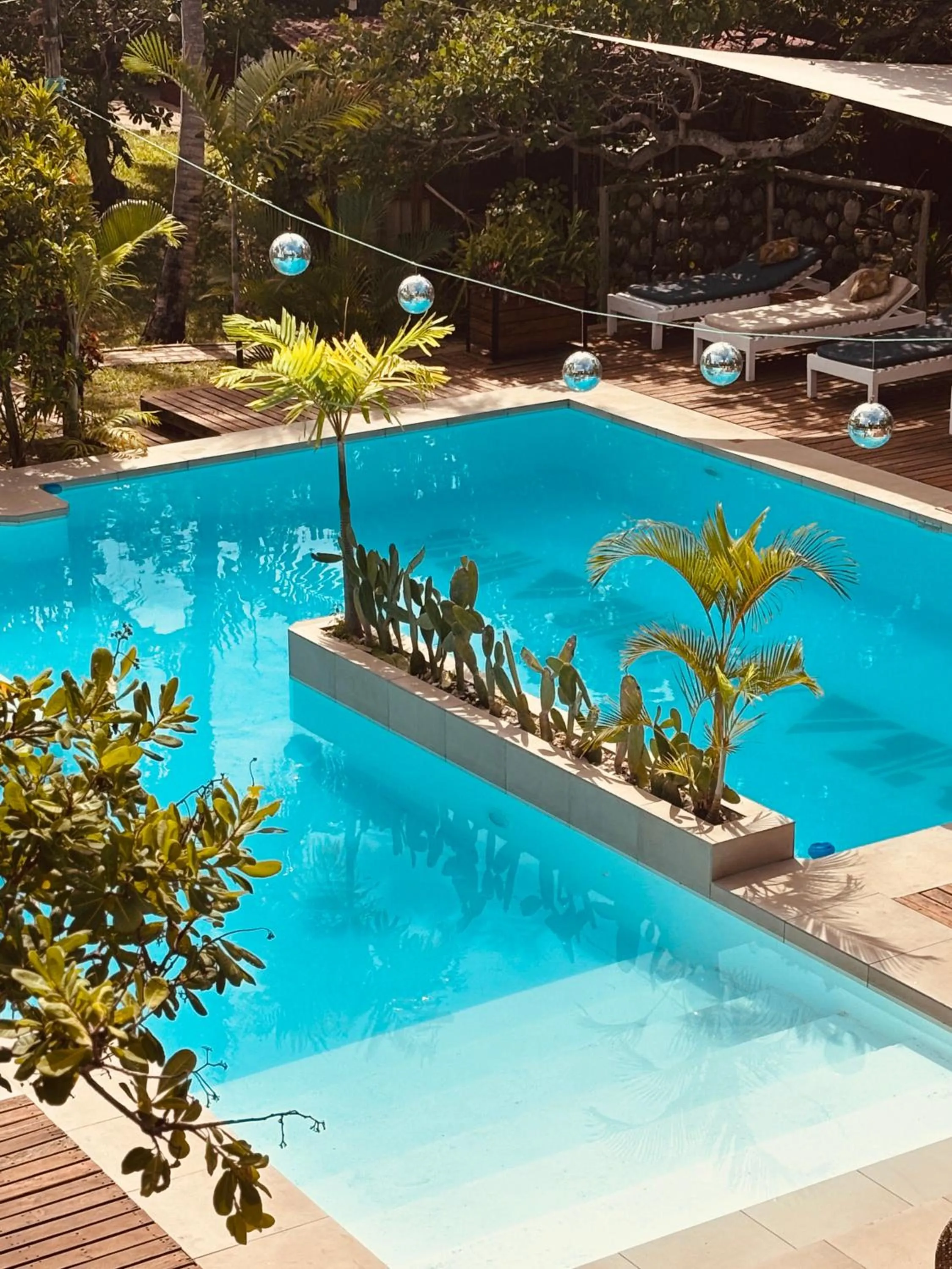 Swimming pool in Mozambeat Motel