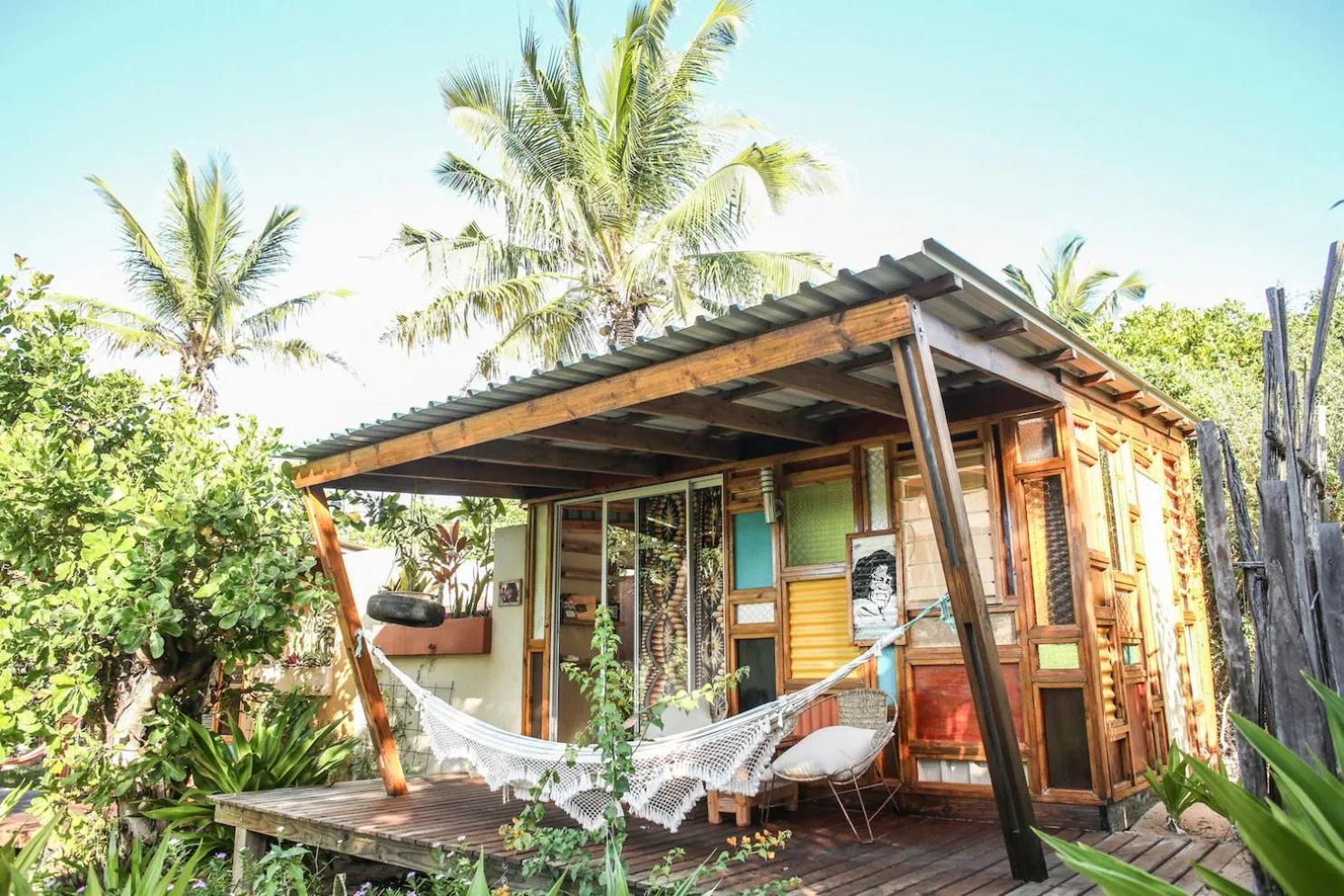 Patio in Mozambeat Motel