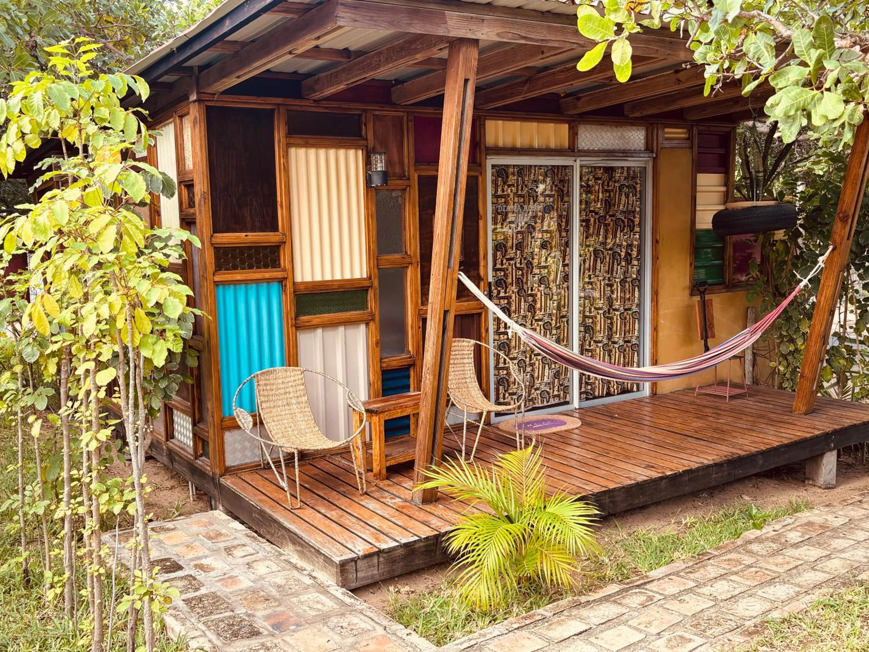 Patio in Mozambeat Motel