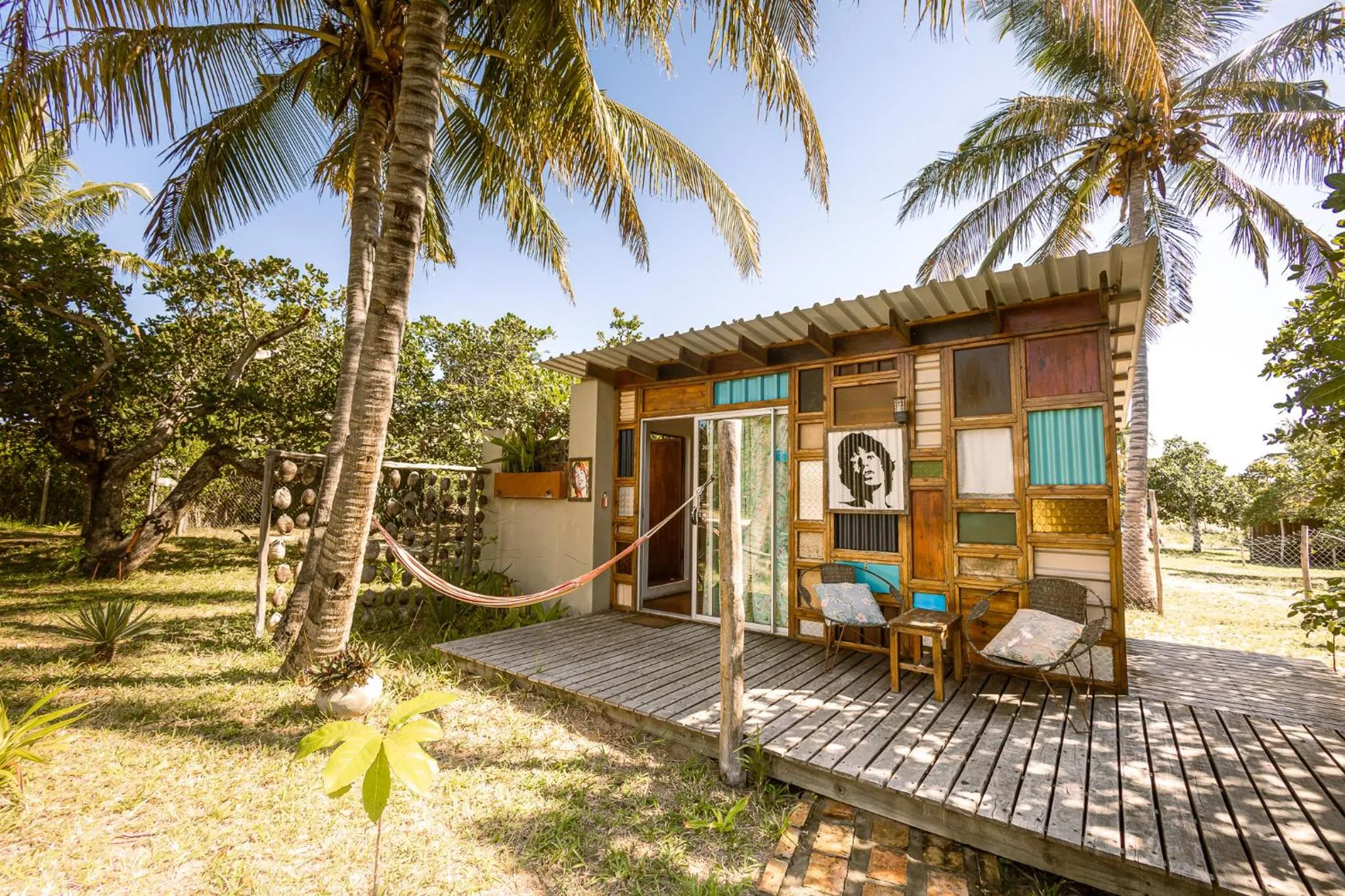 Garden view in Mozambeat Motel