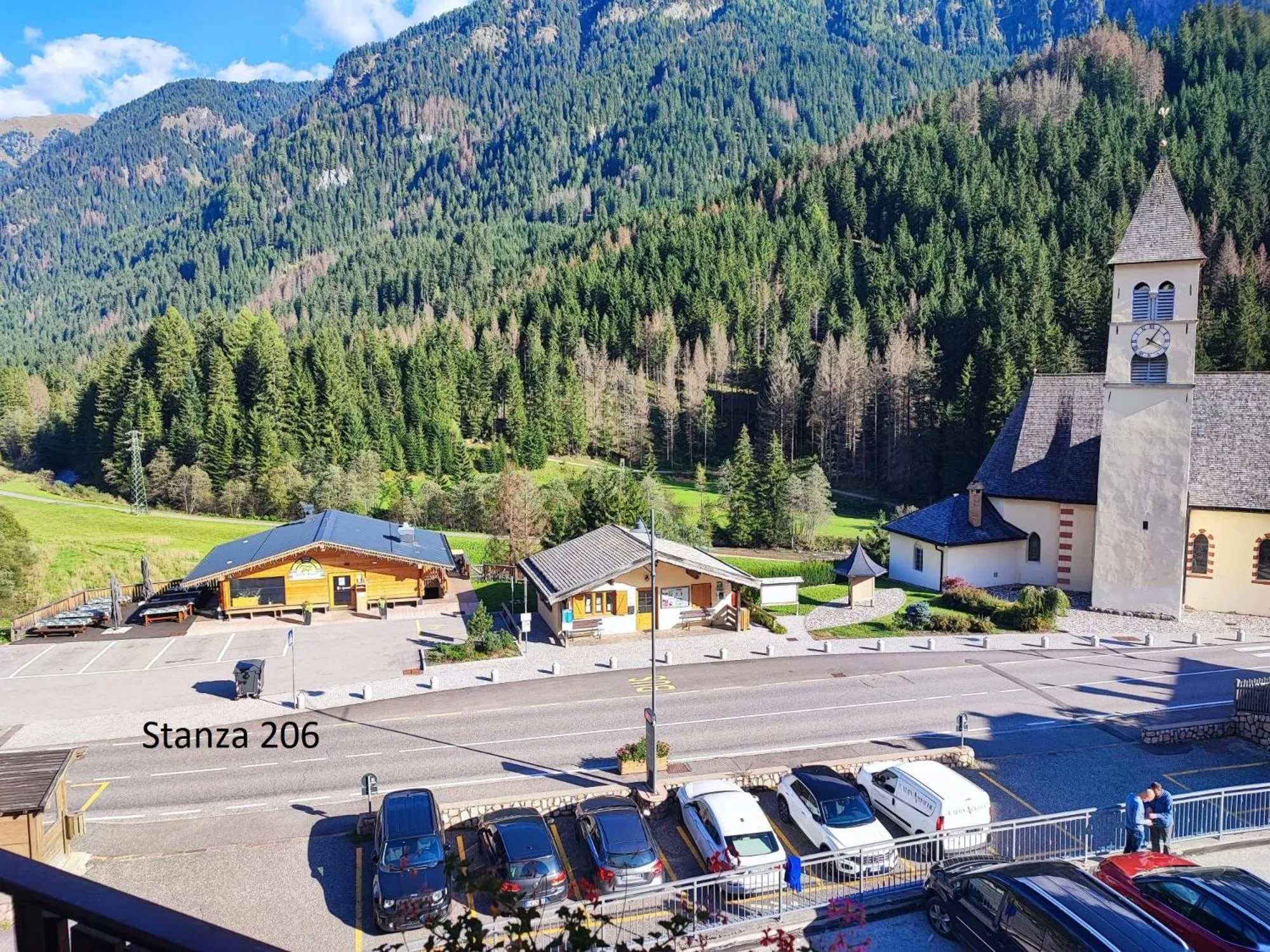 Street view in Hotel Pizboè