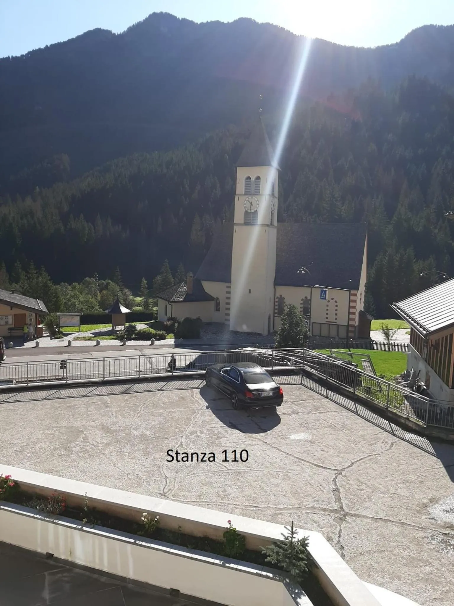 Mountain view in Hotel Pizboè