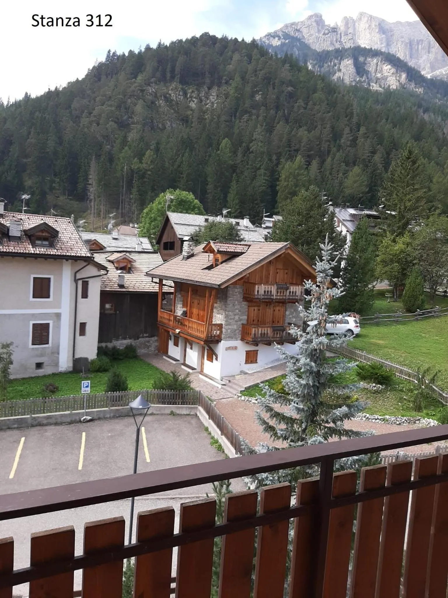 Mountain view in Hotel Pizboè