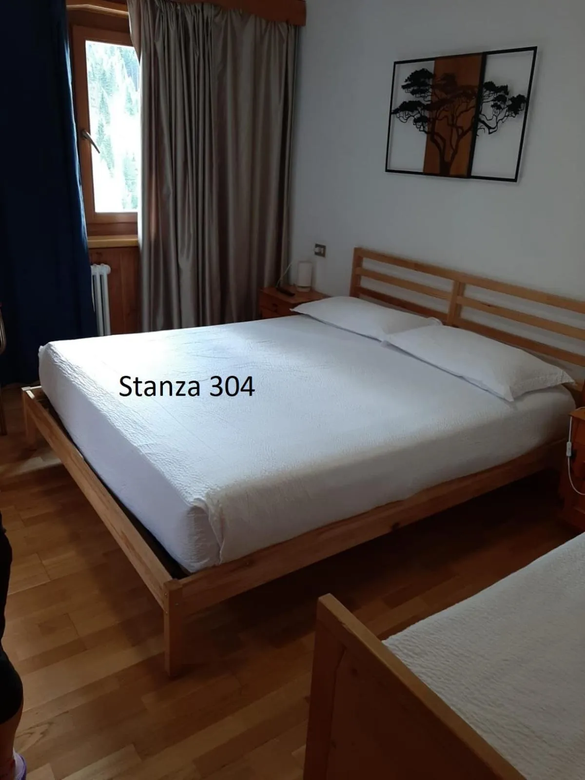Bed in Hotel Pizboè