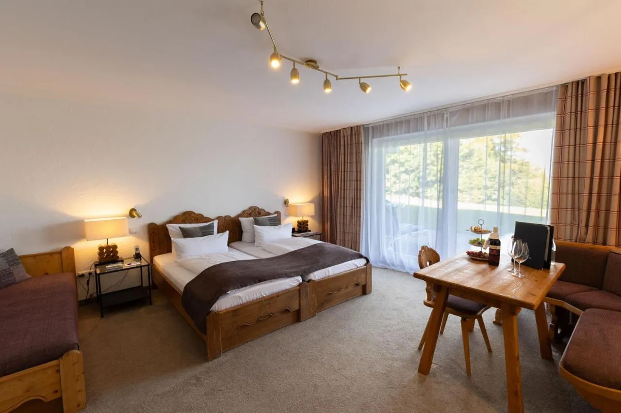 Photo of the whole room, Bed in Marina Hotel am Starnberger See