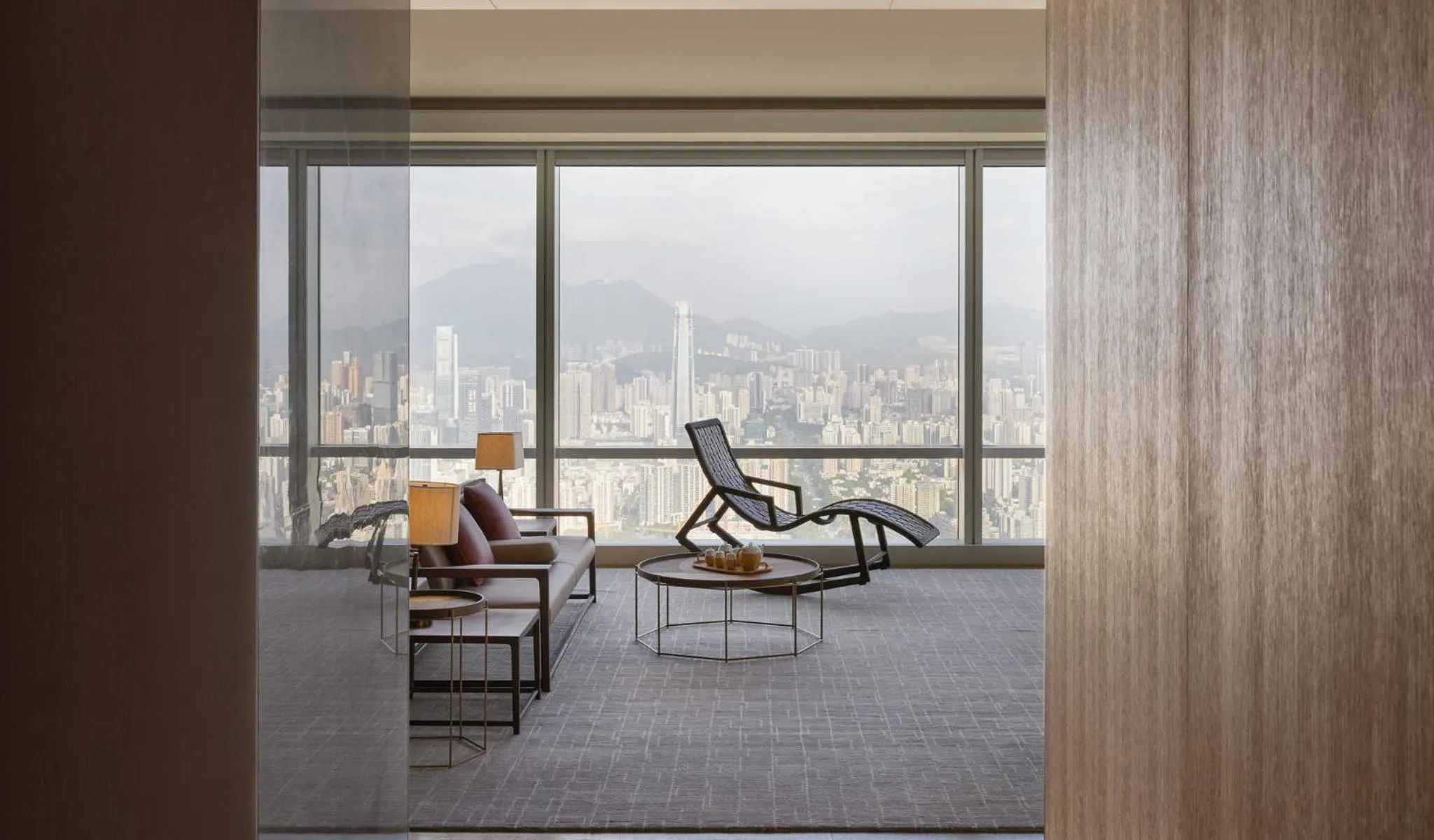 Bedroom in Mandarin Oriental, Shenzhen