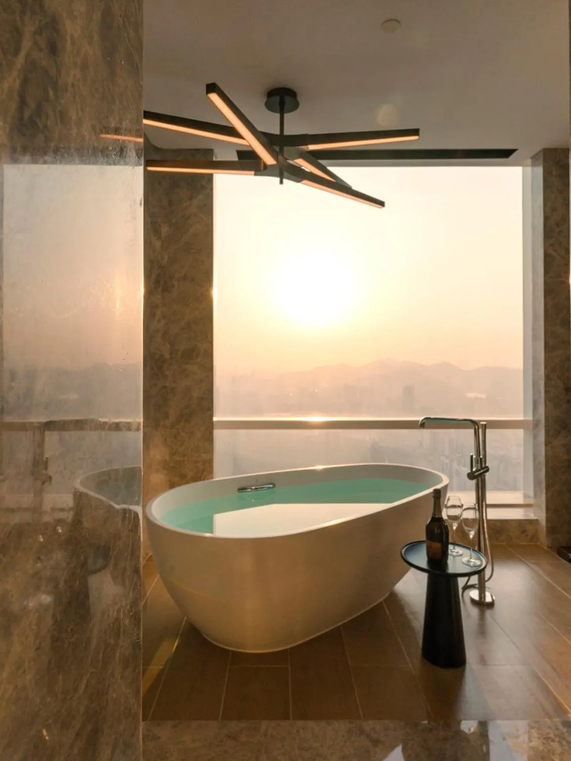 Bedroom in Mandarin Oriental, Shenzhen