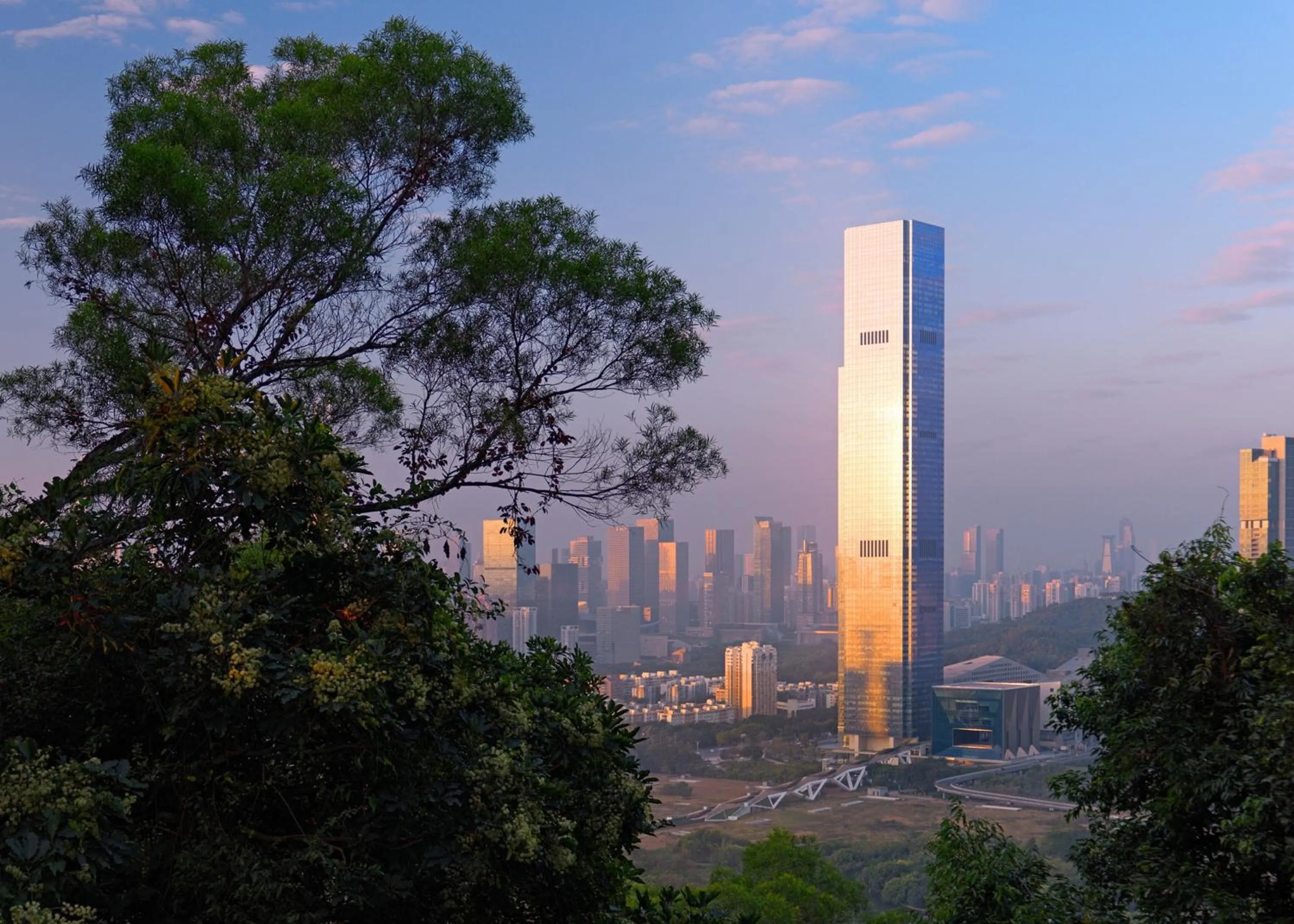 Property building in Mandarin Oriental, Shenzhen
