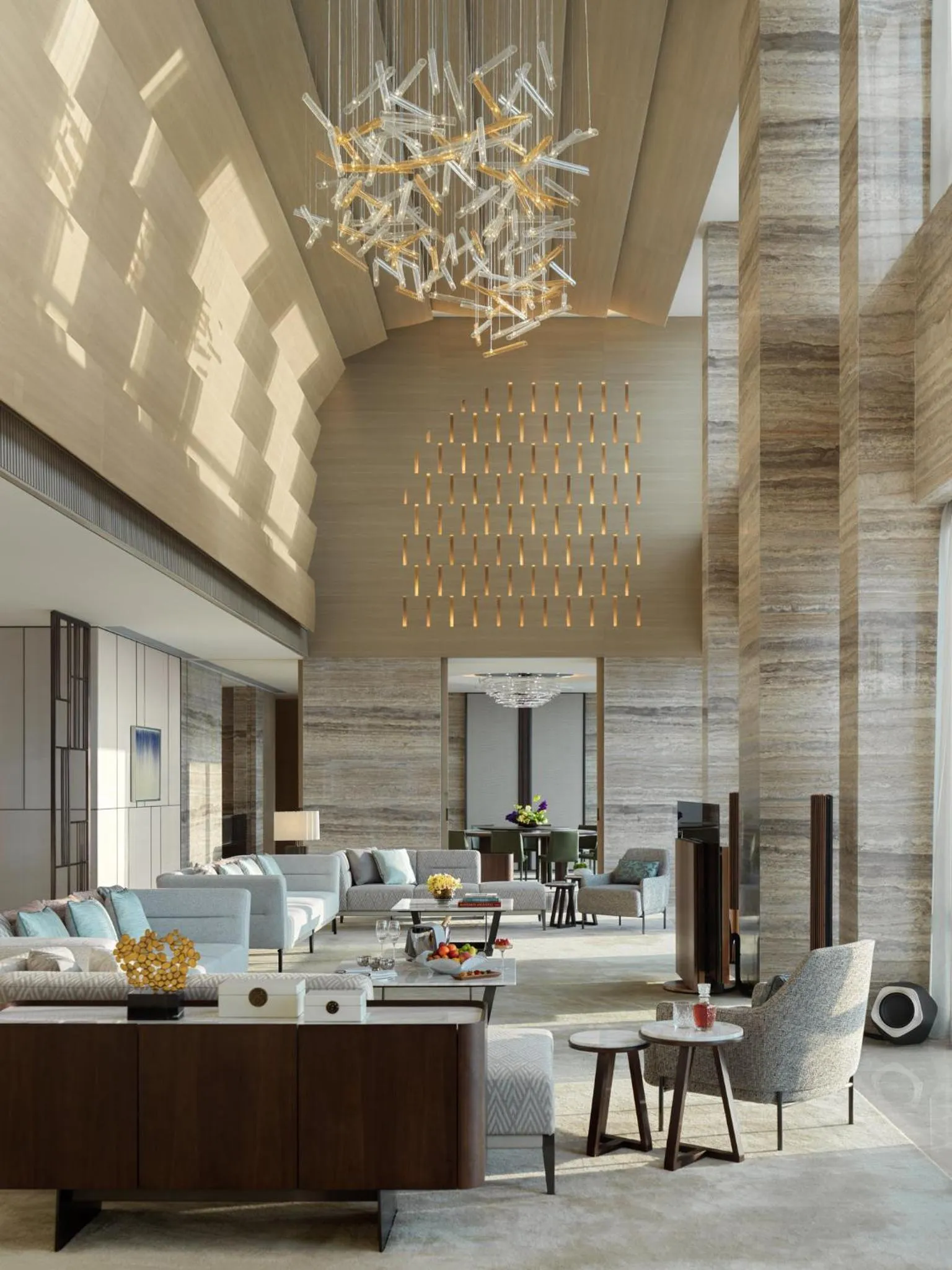 Bedroom in Mandarin Oriental, Shenzhen