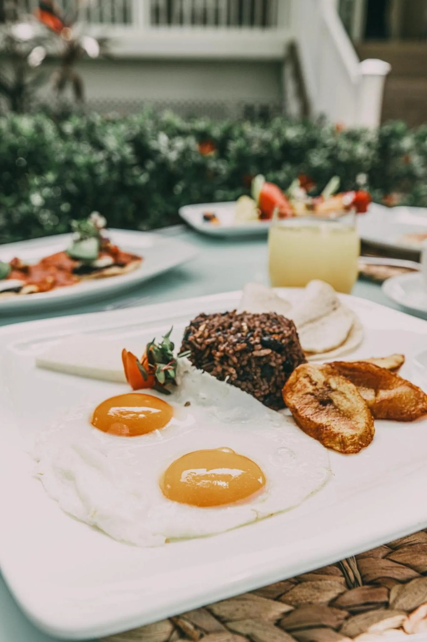 Food and drinks in Azul Hotel & Retreat