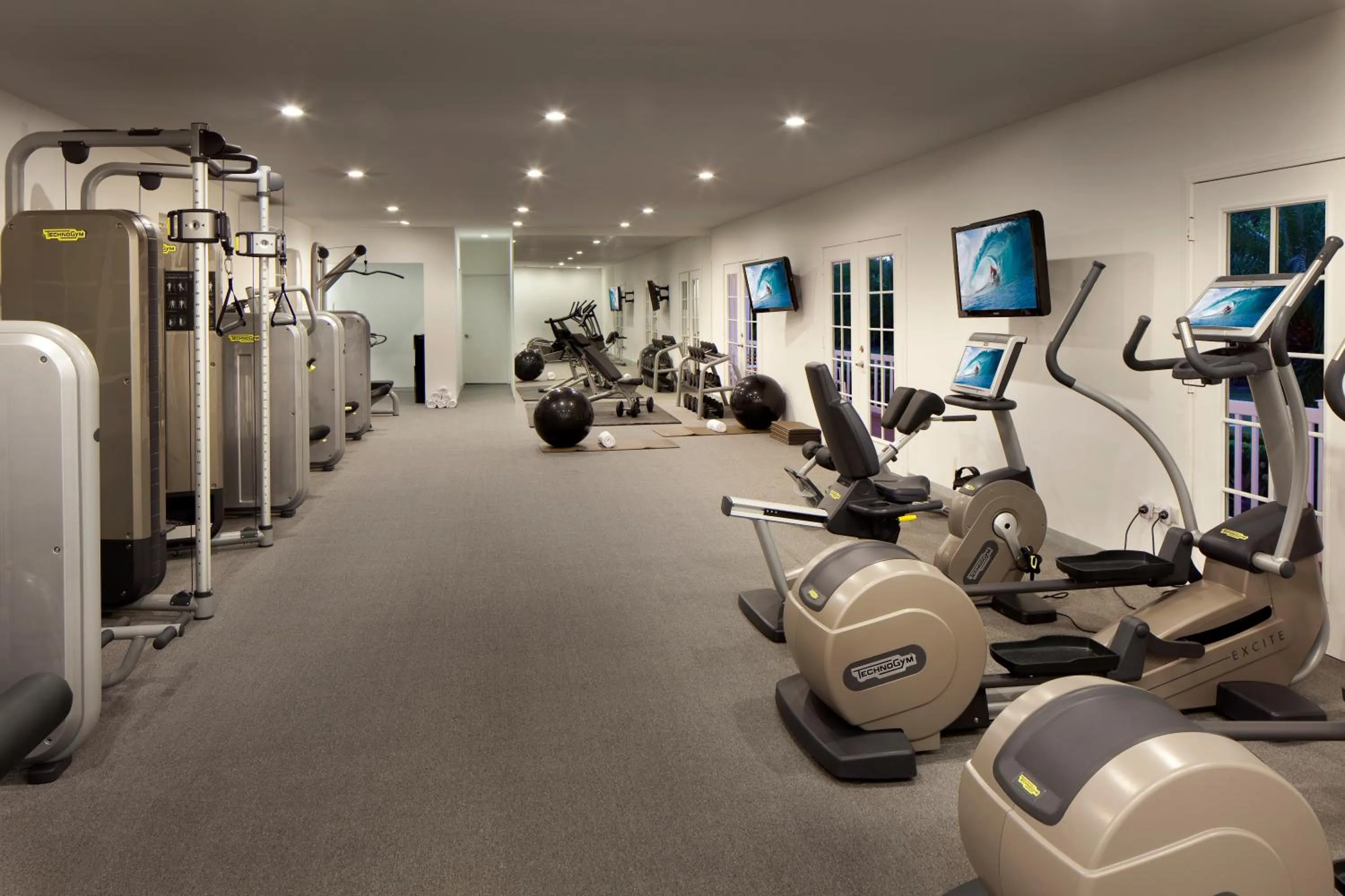 Fitness centre/facilities in Azul Hotel & Retreat