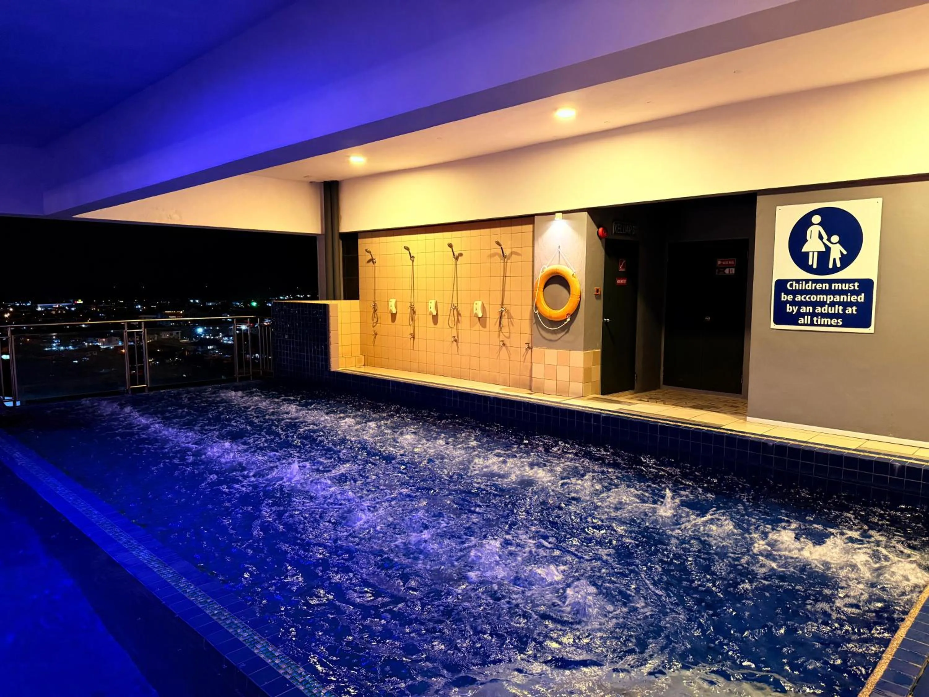 Pool view in Stirling Suites Hotel & Serviced Apartment