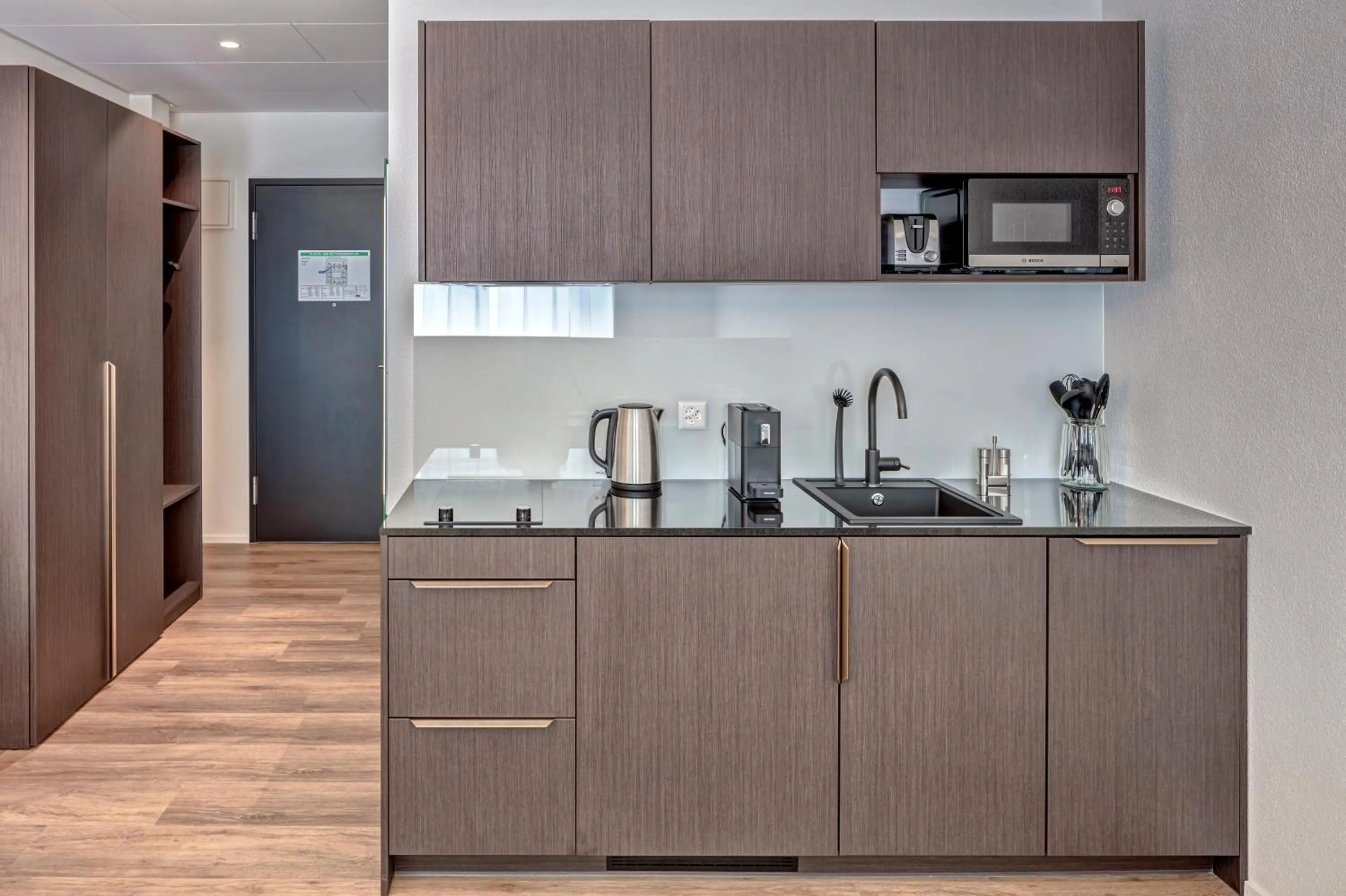 Kitchen or kitchenette in MOOI Apartments Schlieren