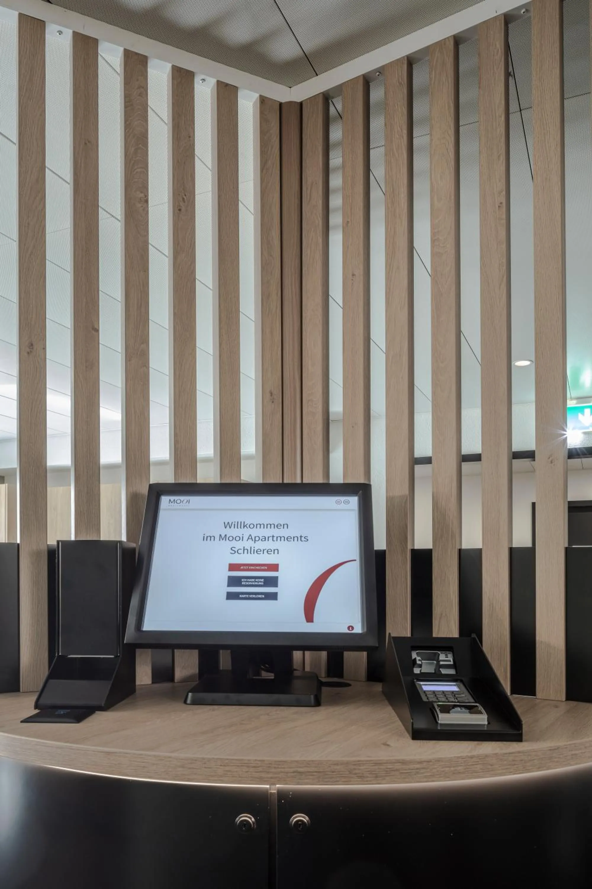 Lobby or reception in MOOI Apartments Schlieren