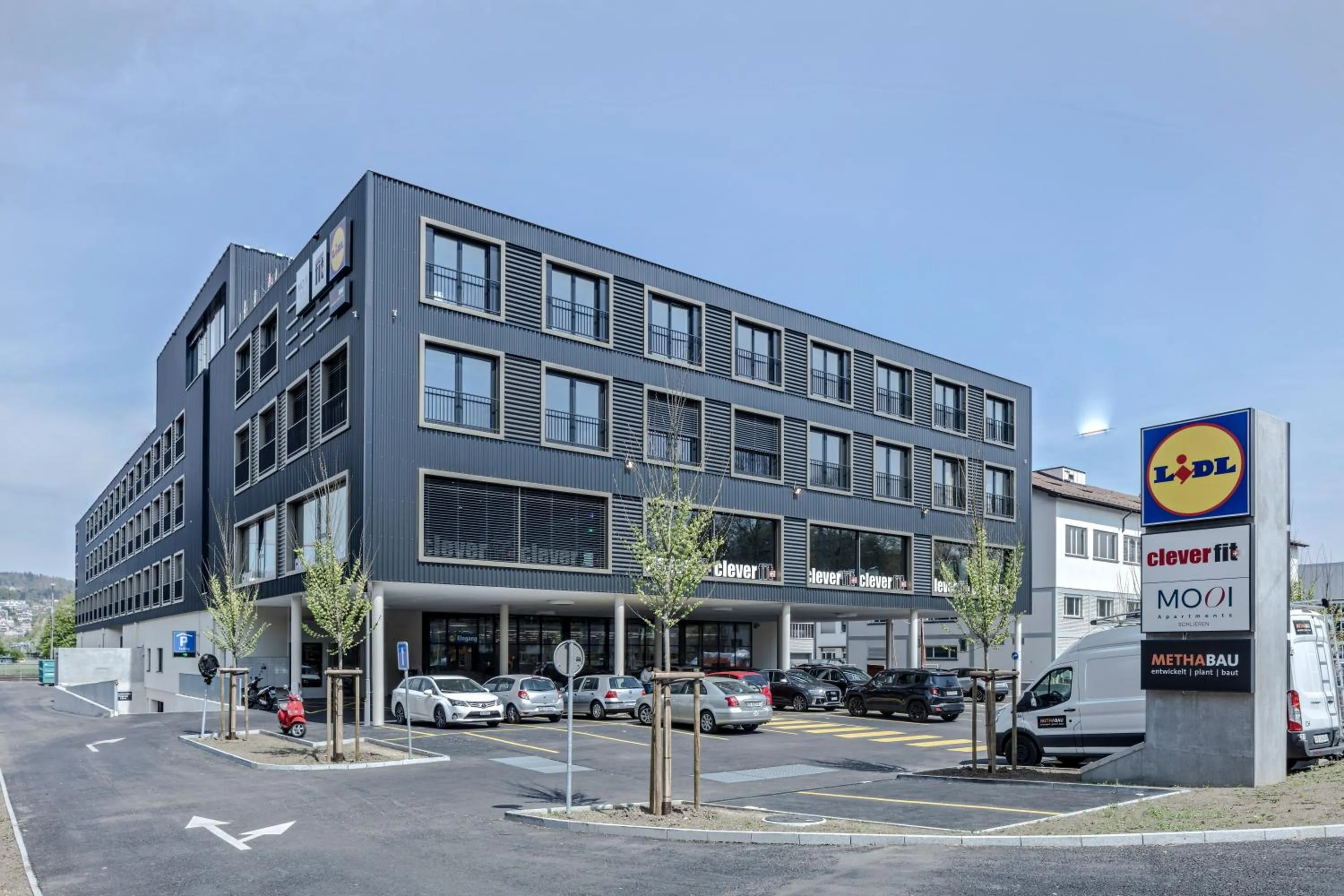 Property building in MOOI Apartments Schlieren
